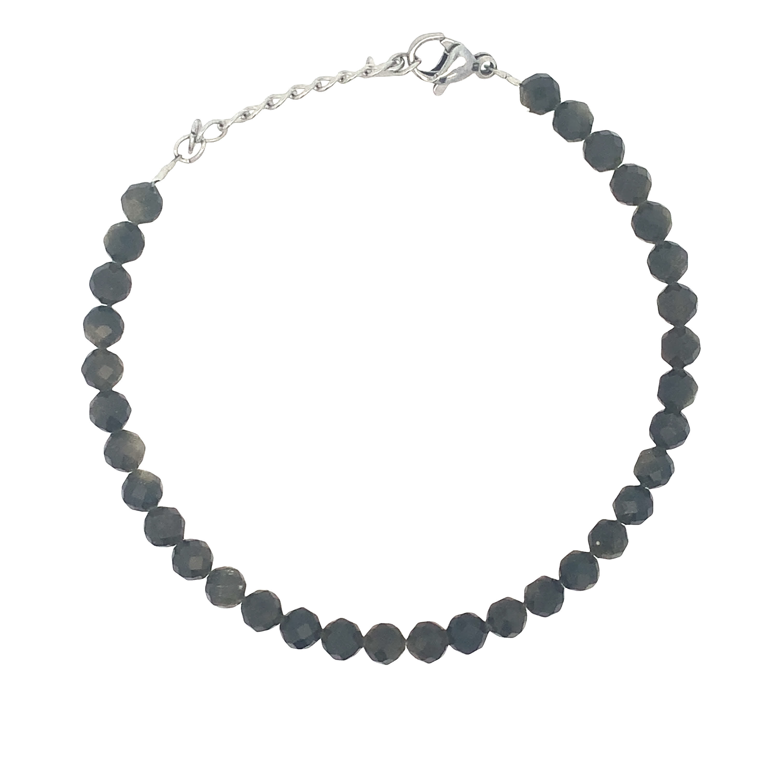 Bransoletka z koralików w kolorze błękitnego nieba w