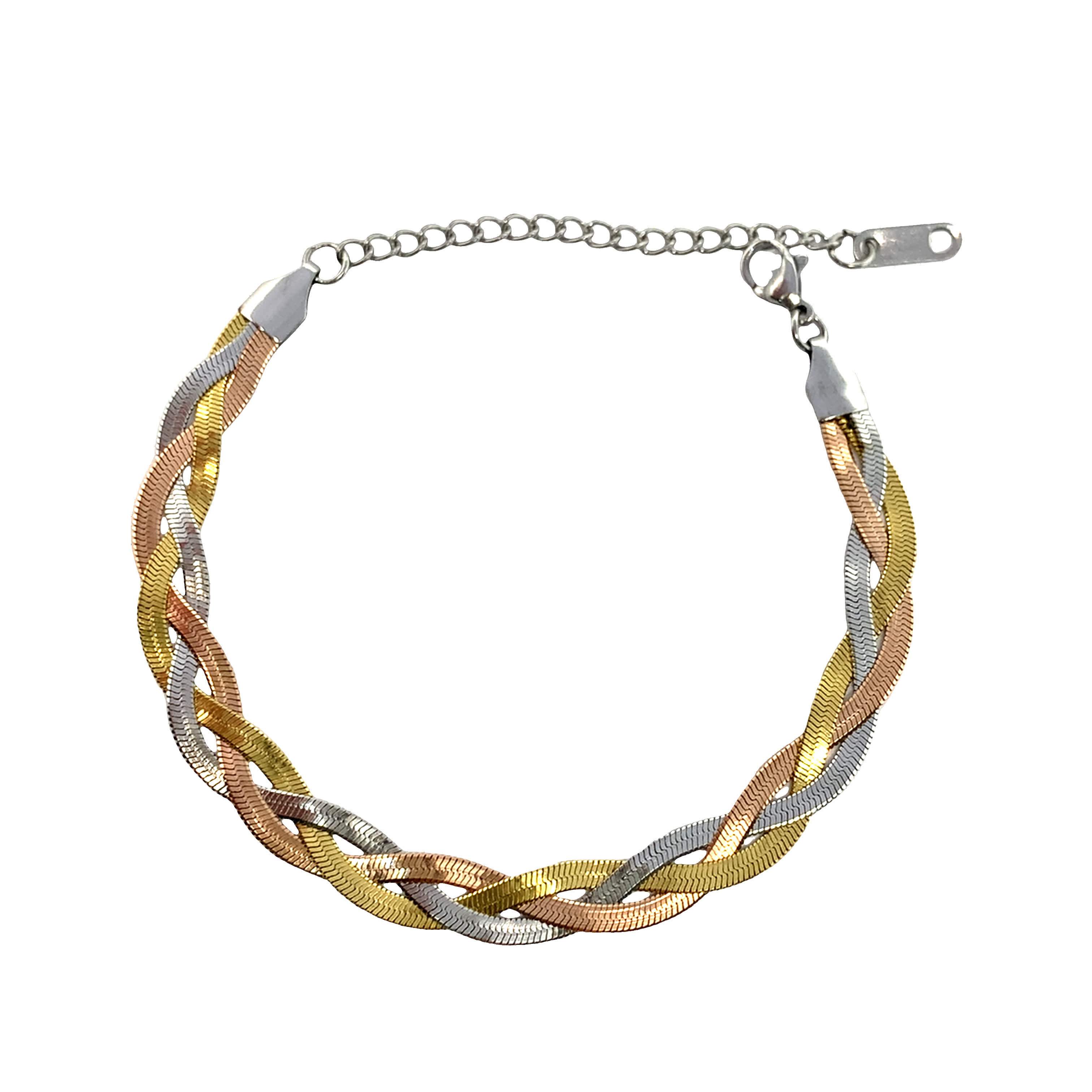 Elegancka pleciona bransoletka