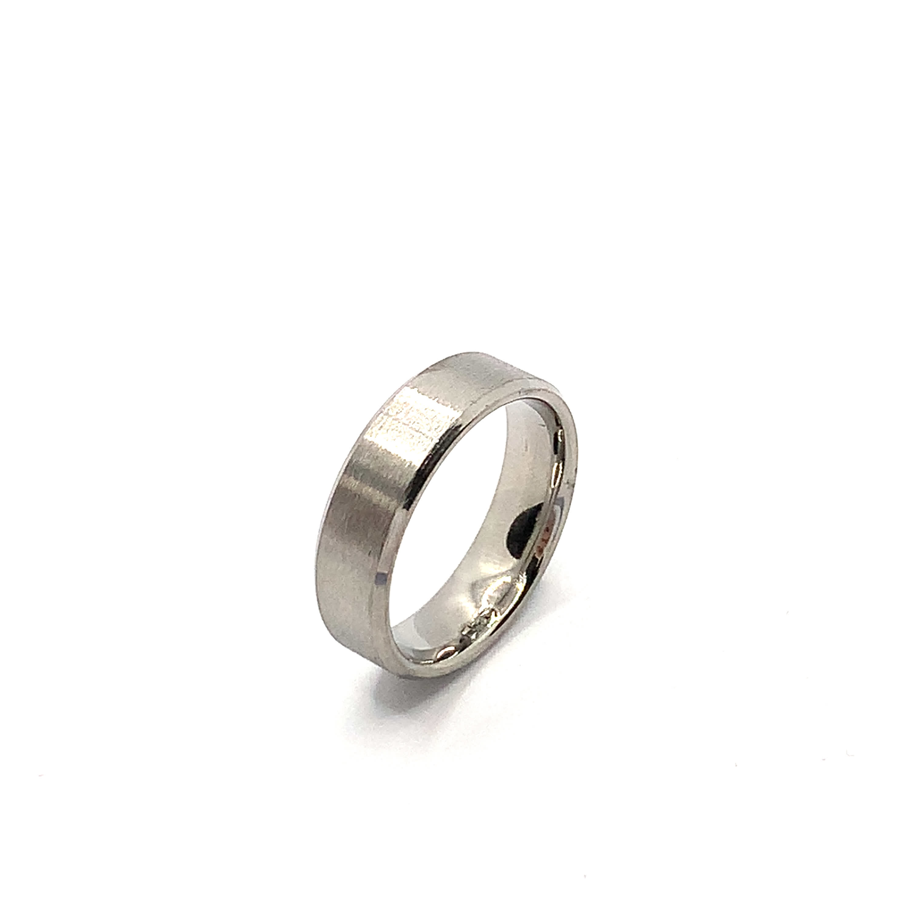 Elegancki posrebrzany Pierścień