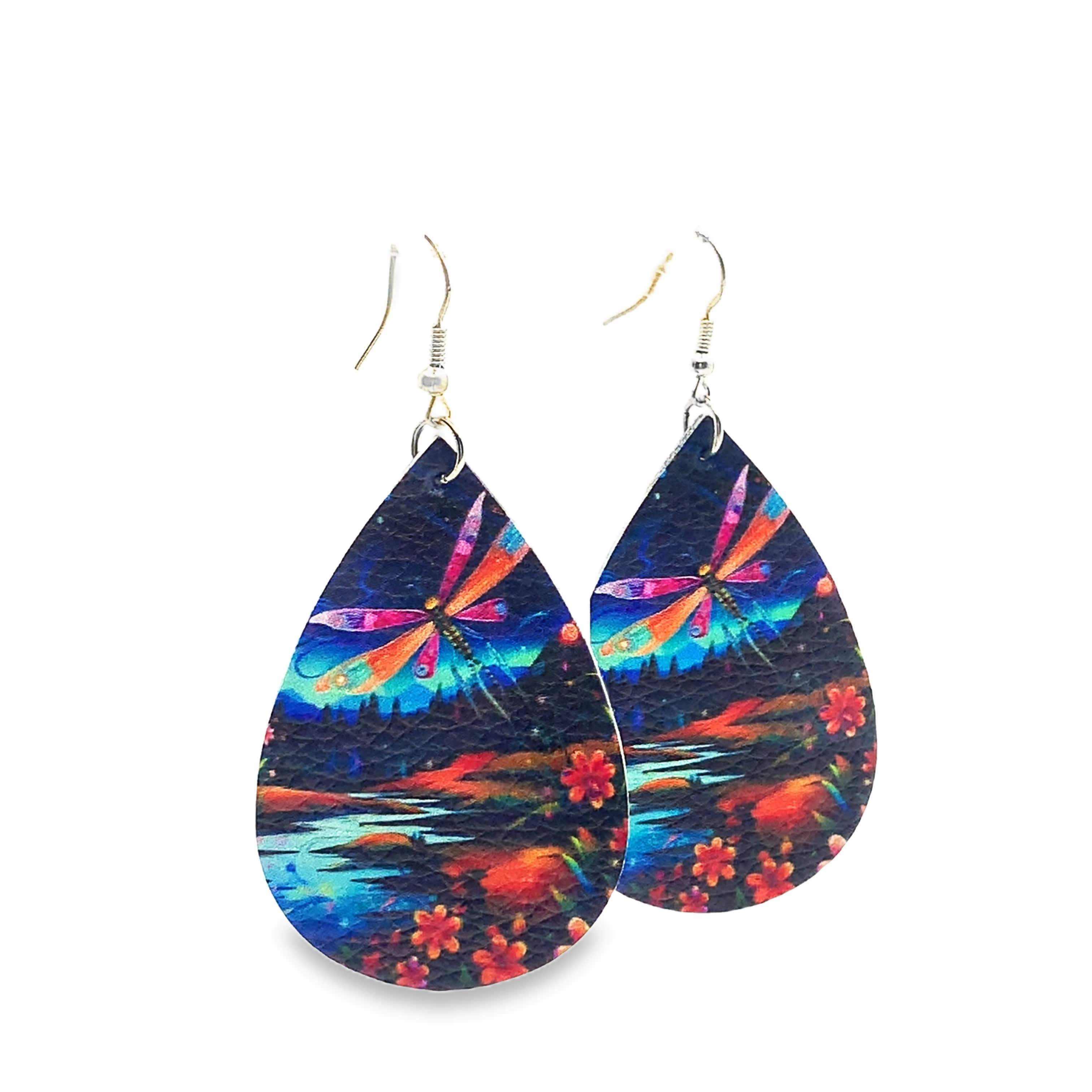 Kolczyki wiszące Dragonfly Dreamscape
