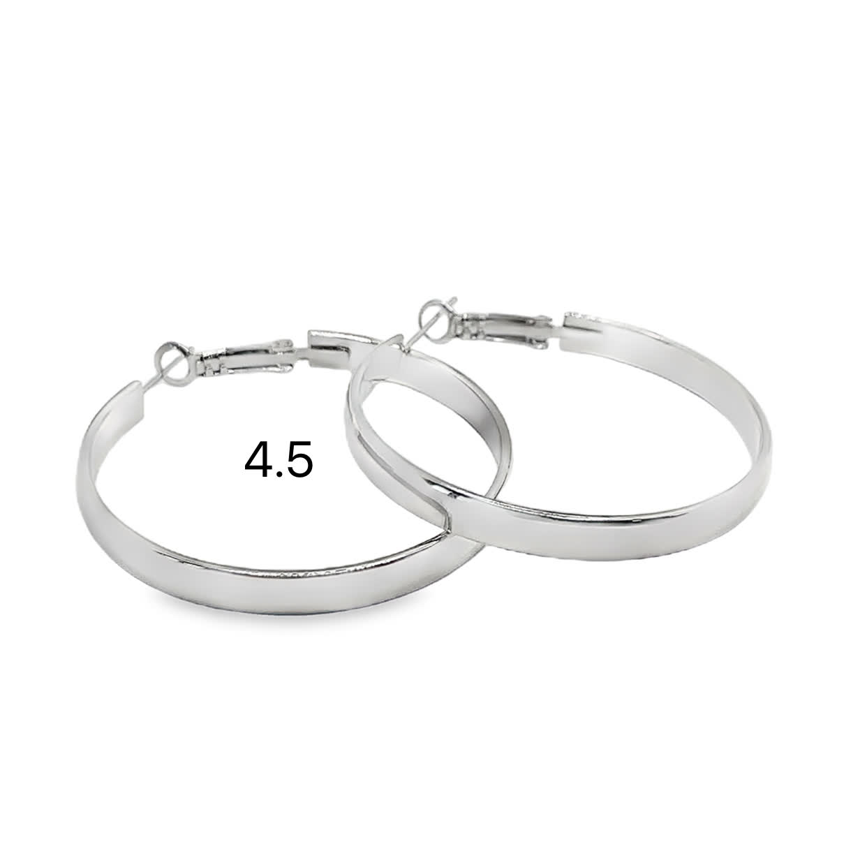 Posrebrzane kolczyki koła – klasyczne i szykowne