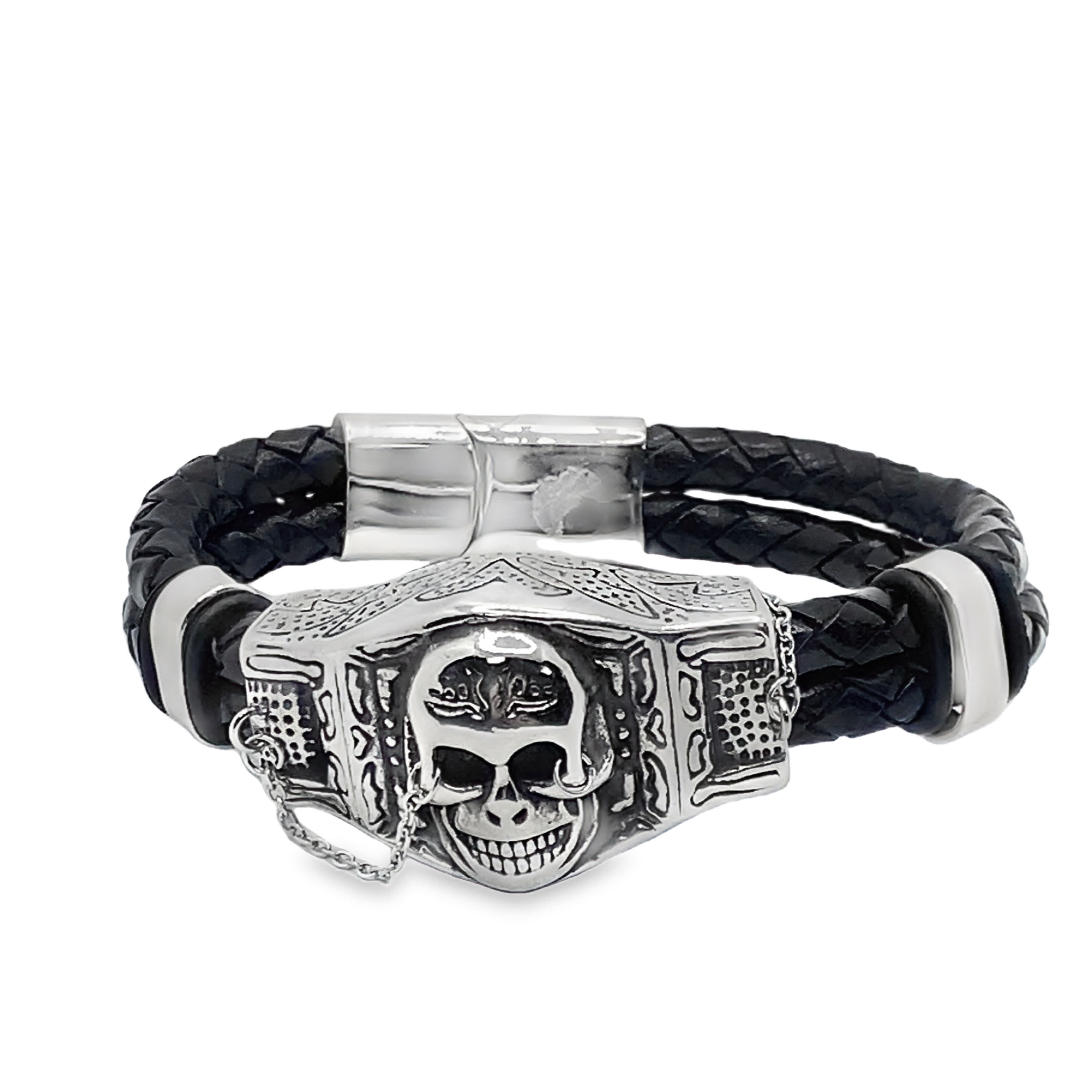 Zestaw bransoletek z koralików z kamieni ziemistych