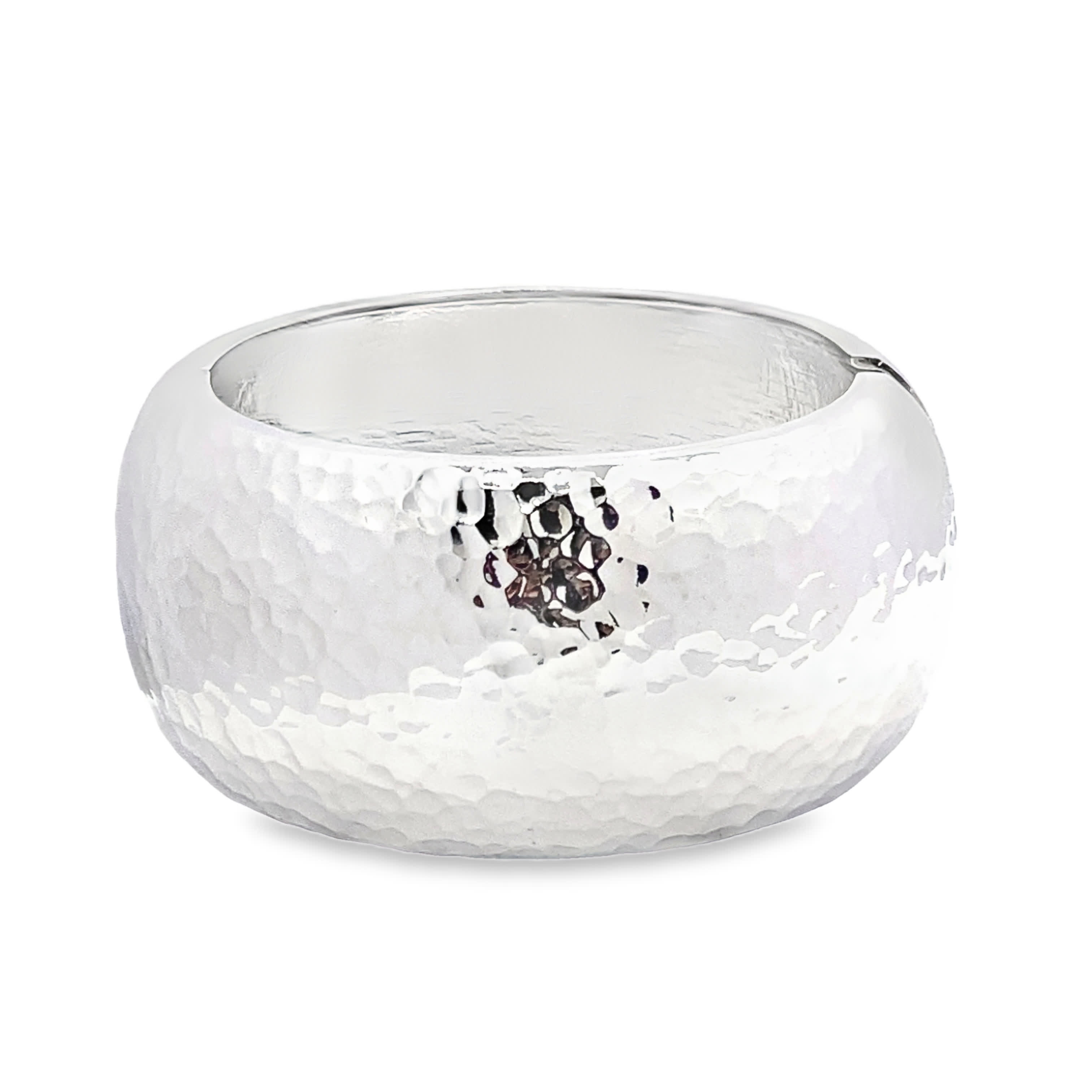 Elegancka bransoletka ze srebra platerowanego białym złotem