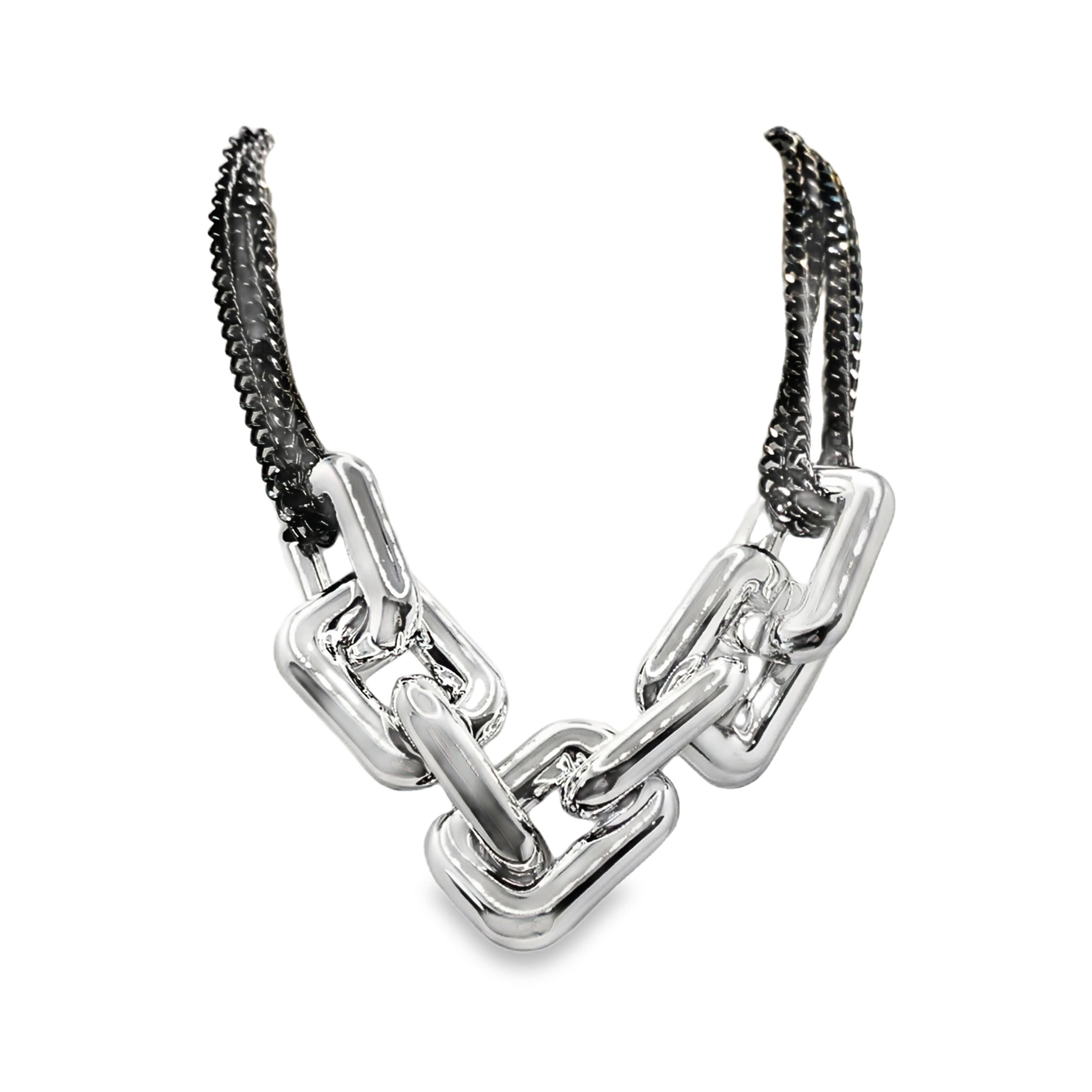 Naszyjnik z grubym łańcuszkiem