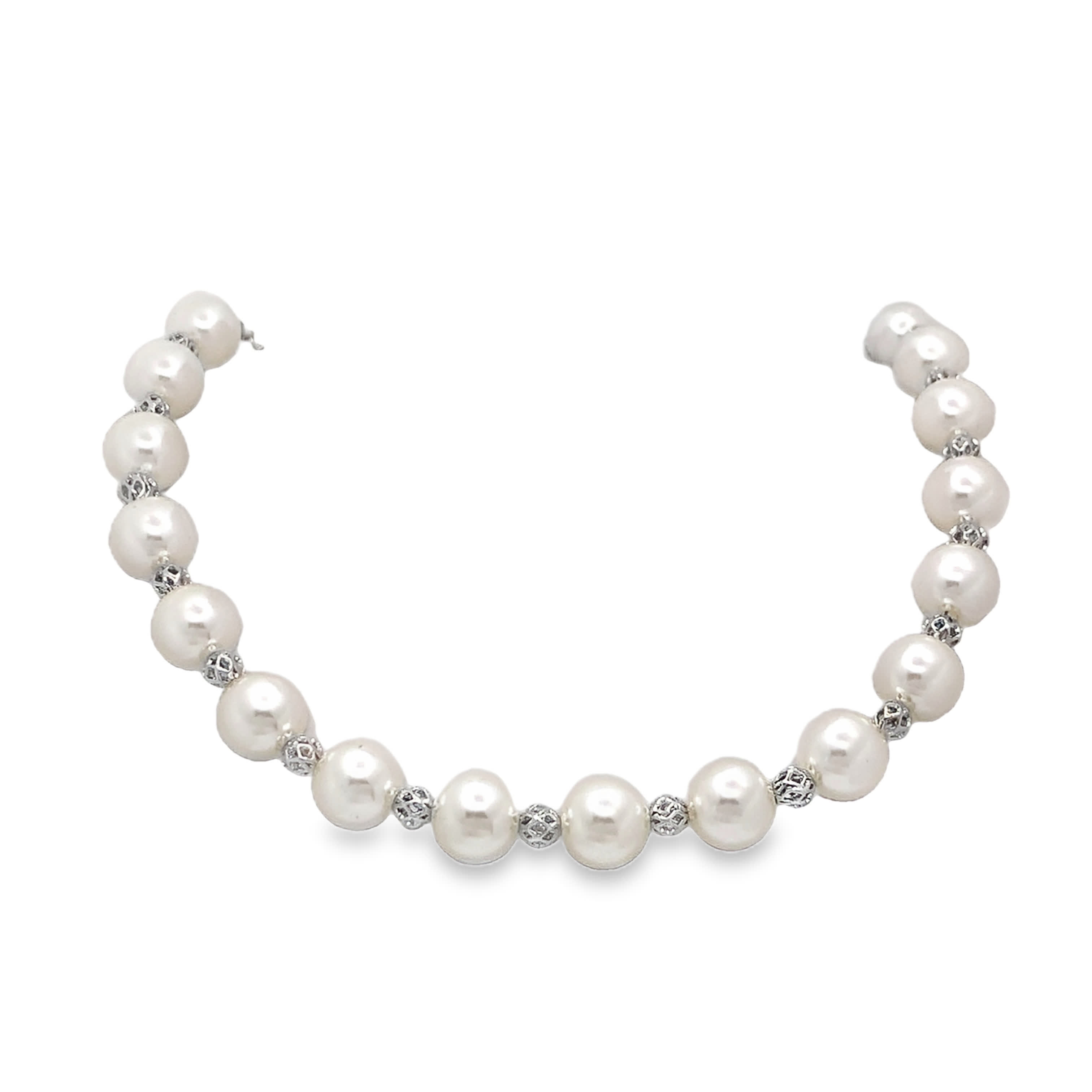 Elegancka metalowa bransoletka łańcuszkowa z owalnymi ogniwami