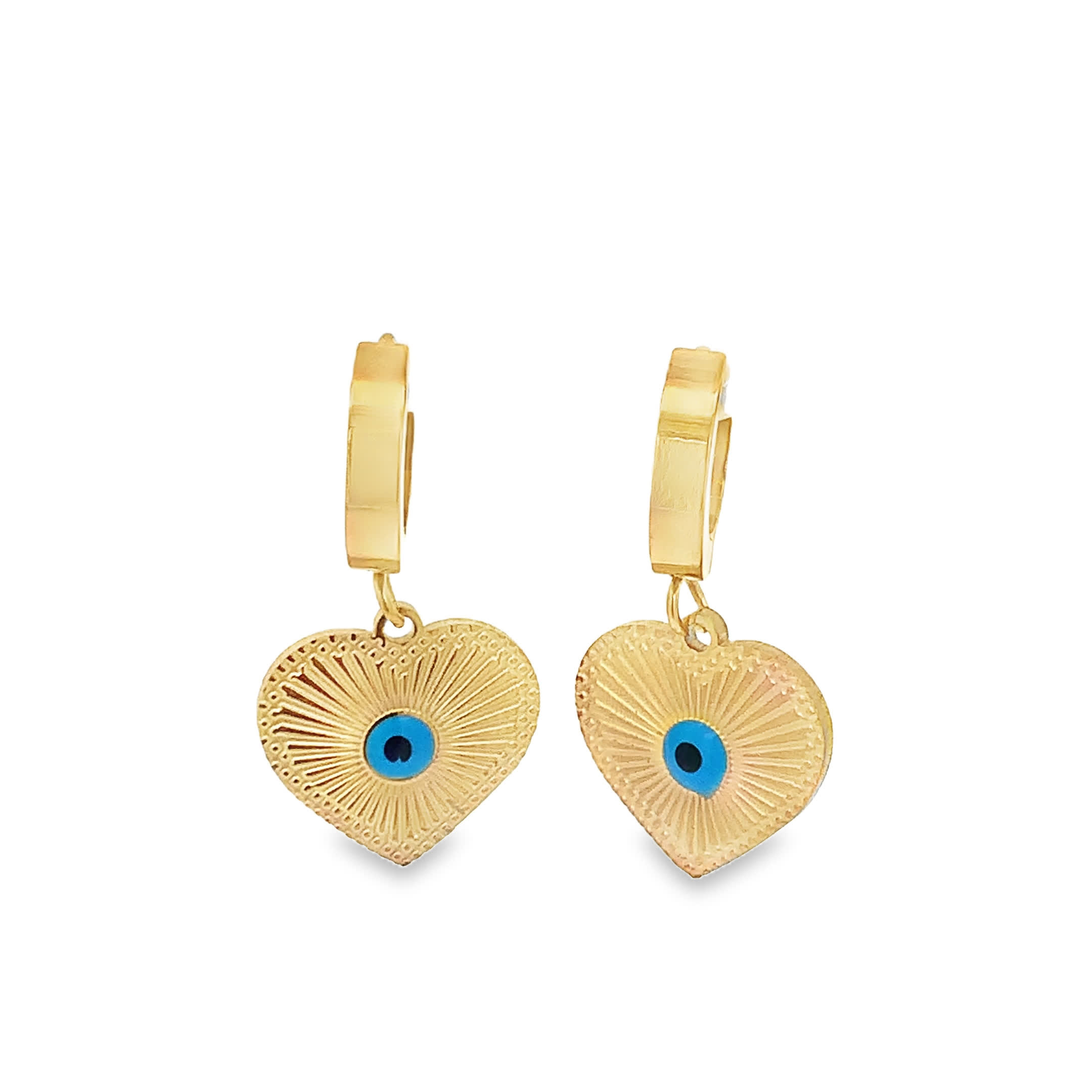 Eleganckie kolczyki w kształcie serca