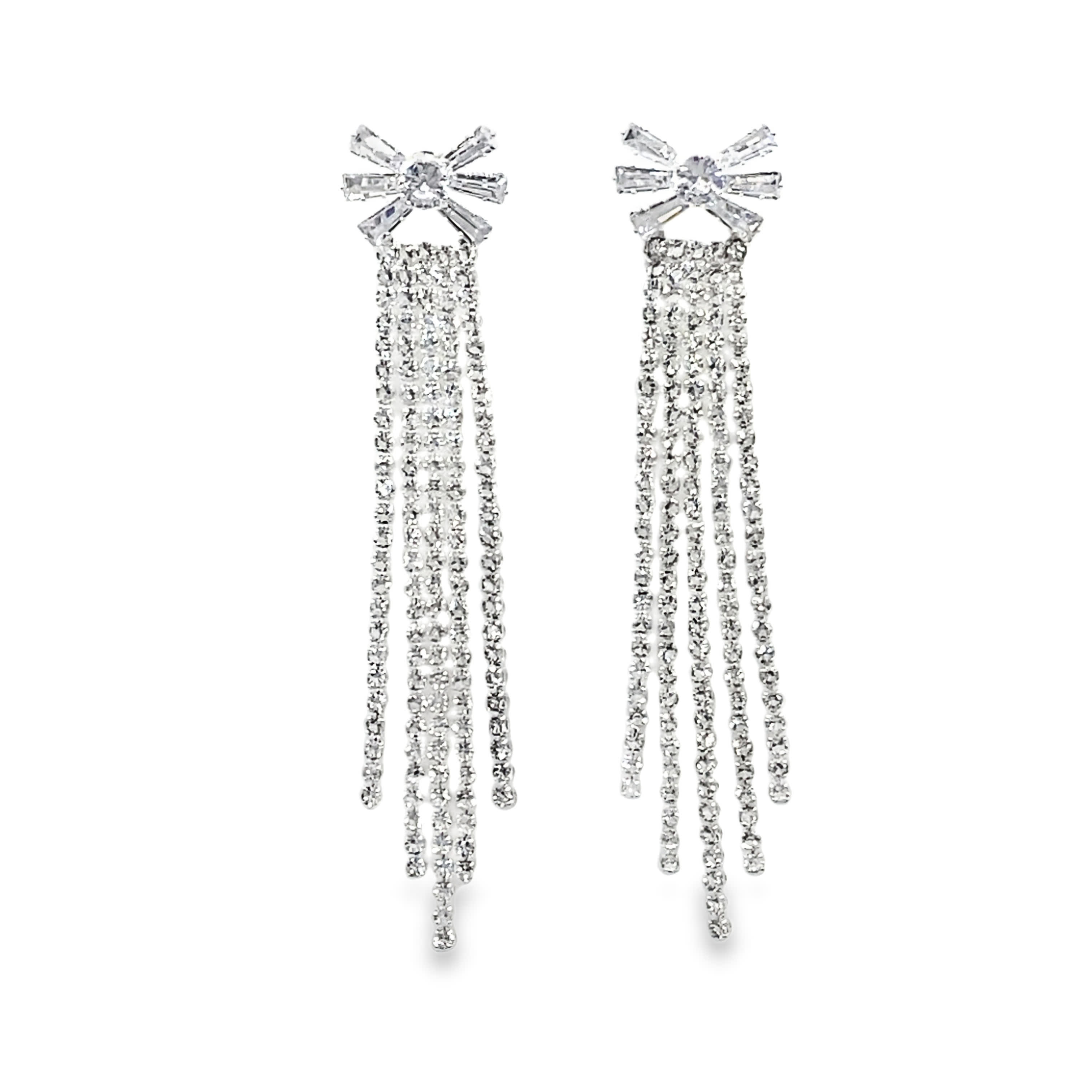 Kolczyki wiszące Crystal Cascade