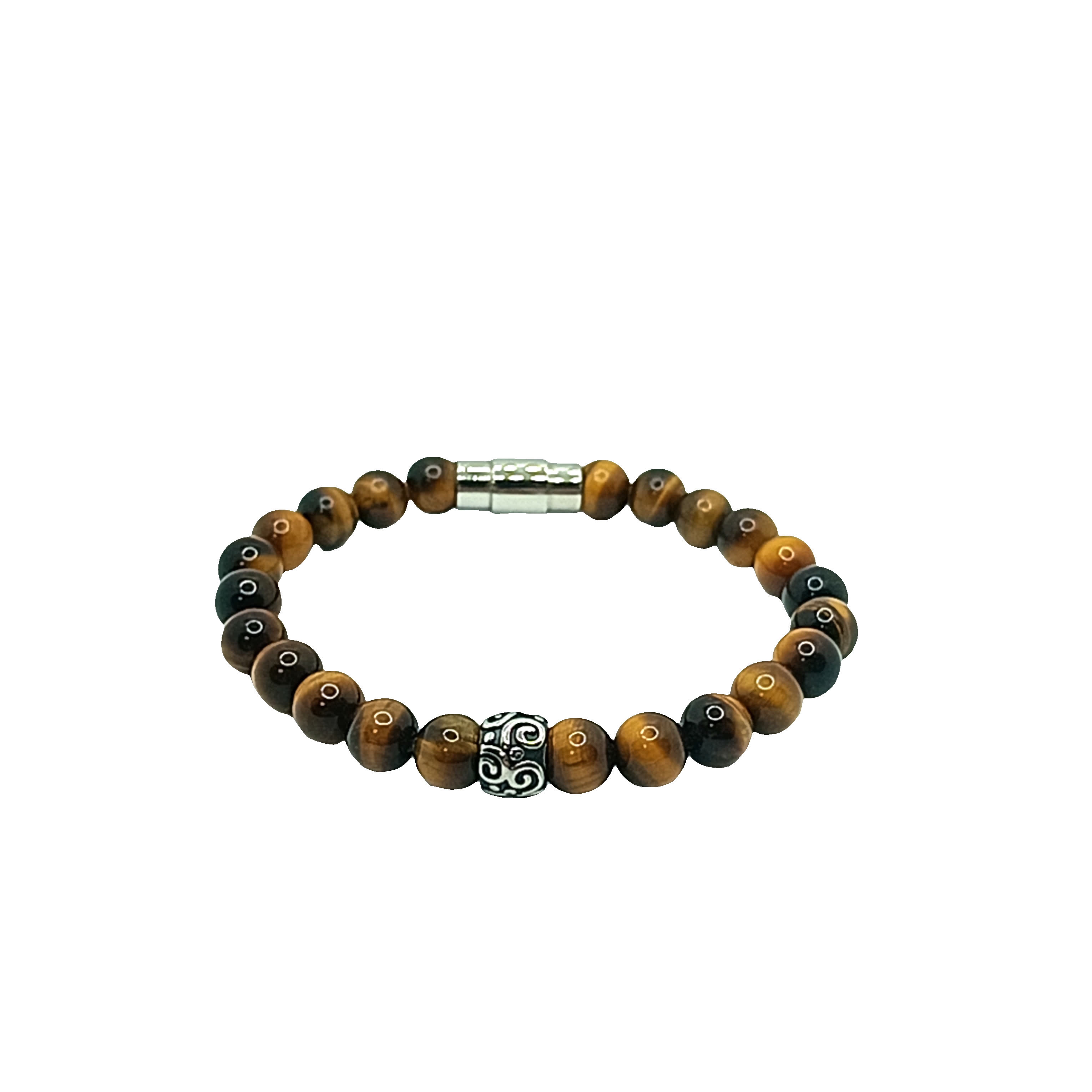 Bransoletka z koralików agatowych