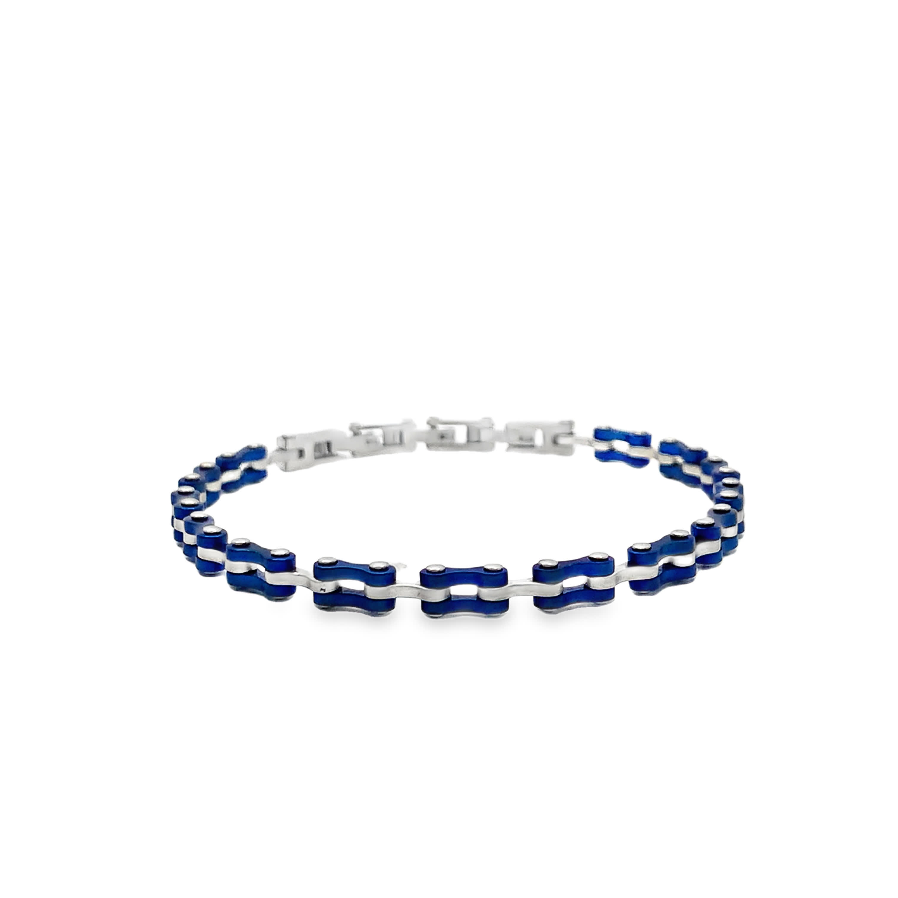 Smukła metalowa bransoletka łańcuszkowa