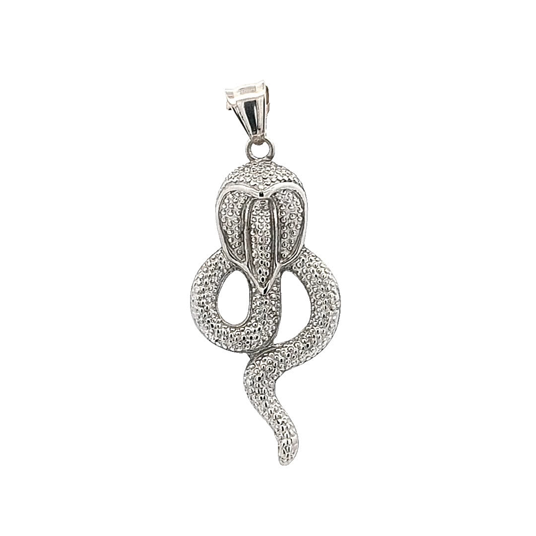 Elegancki wisior w kształcie węża w