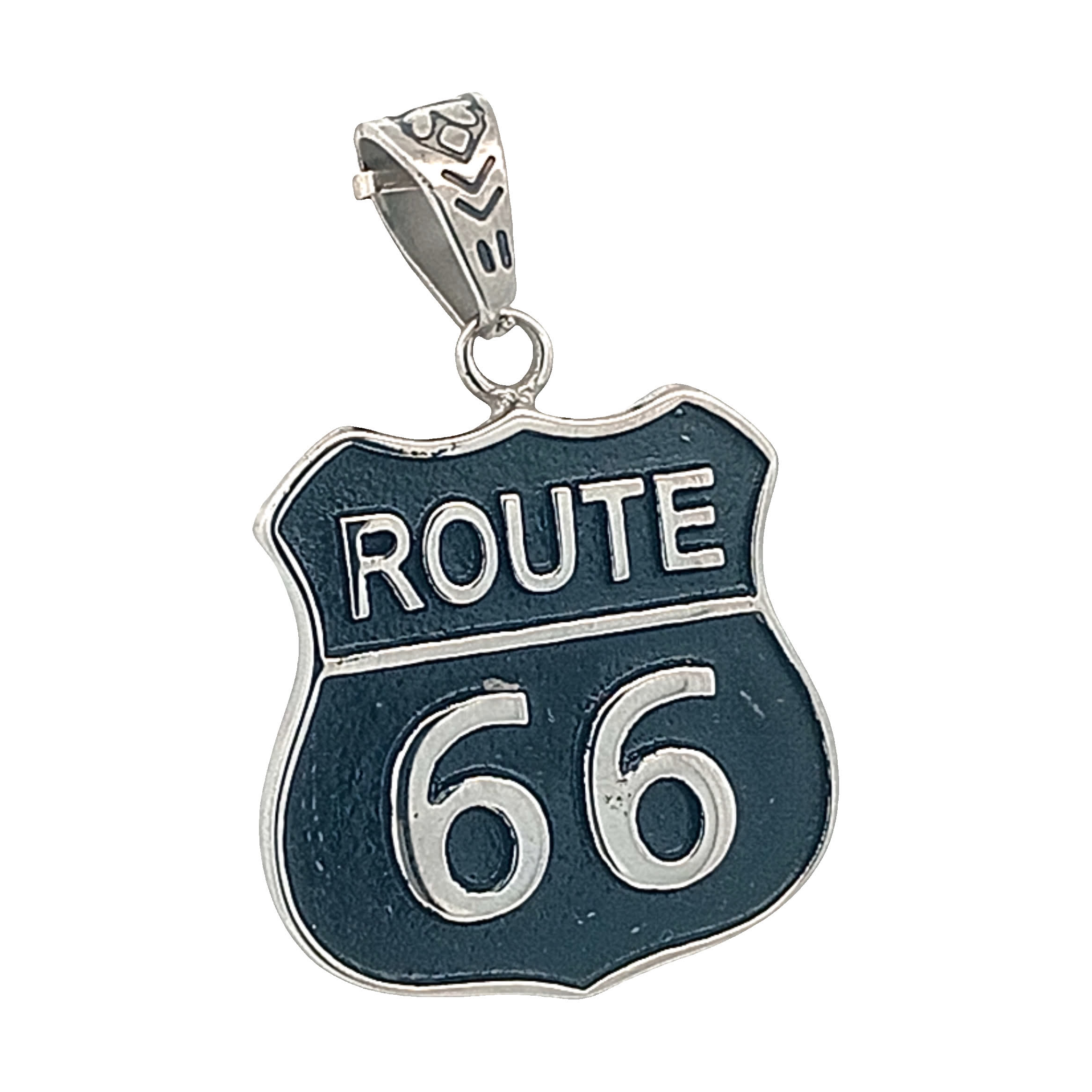 Wisiorek Vintage Route 66