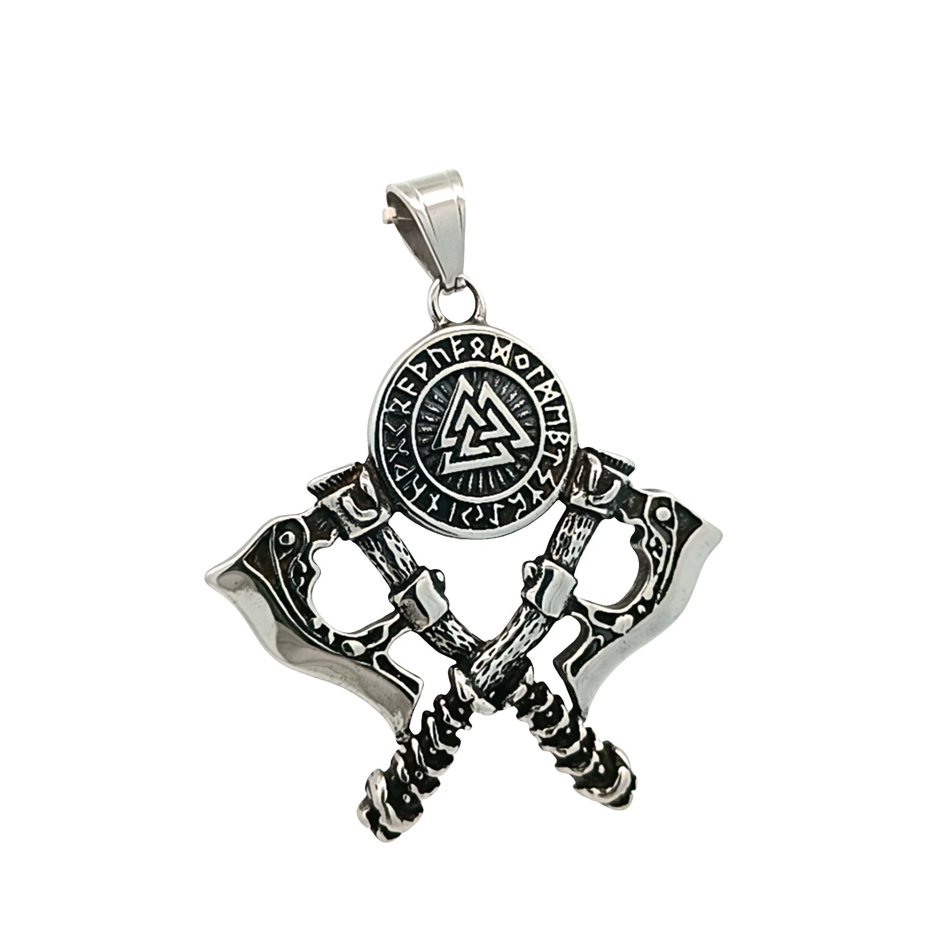 Skomplikowany wisiorek inspirowany wikingami