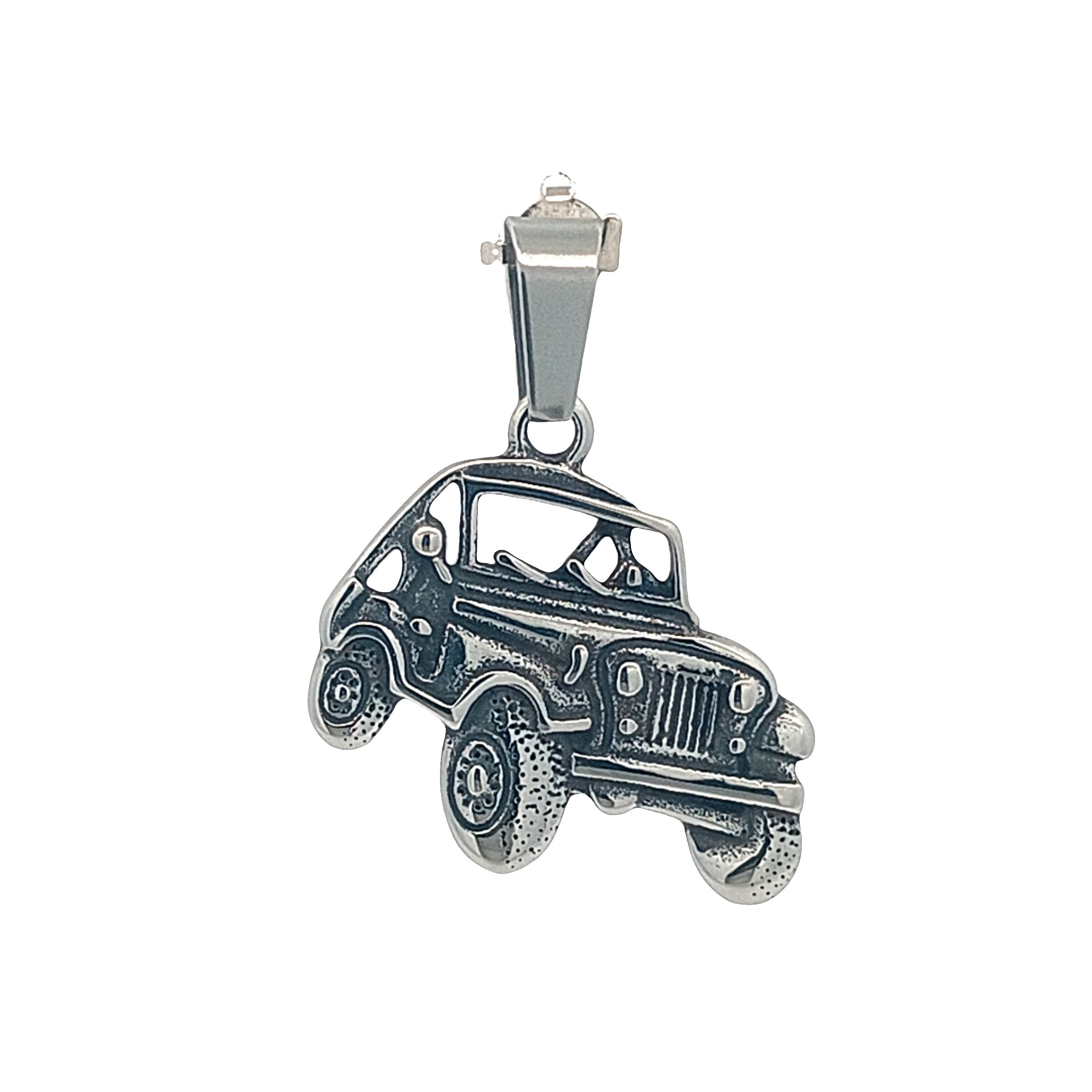 Projekt wisiorka w kształcie zabytkowego samochodu