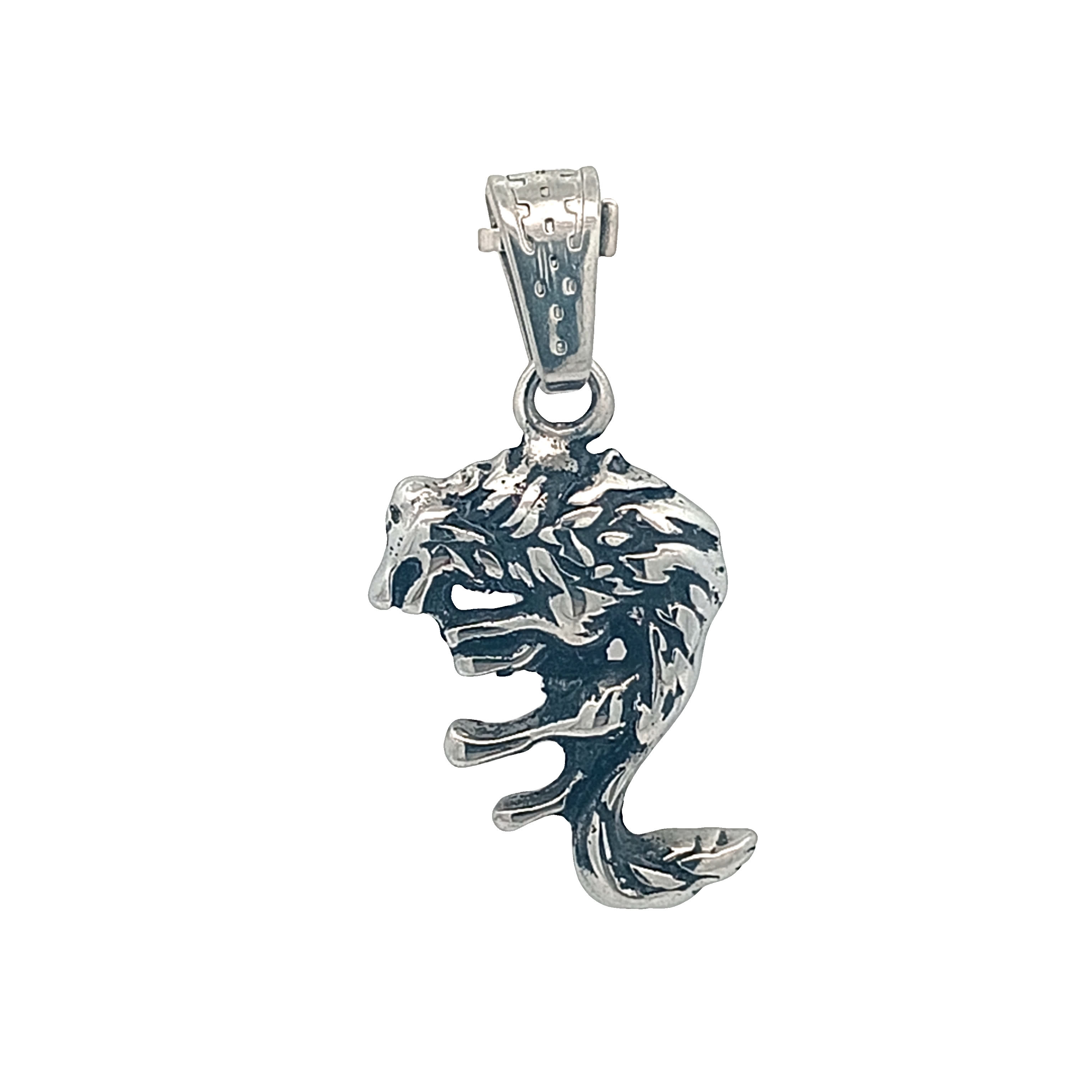 Artystyczny projekt srebrnego wisiorka