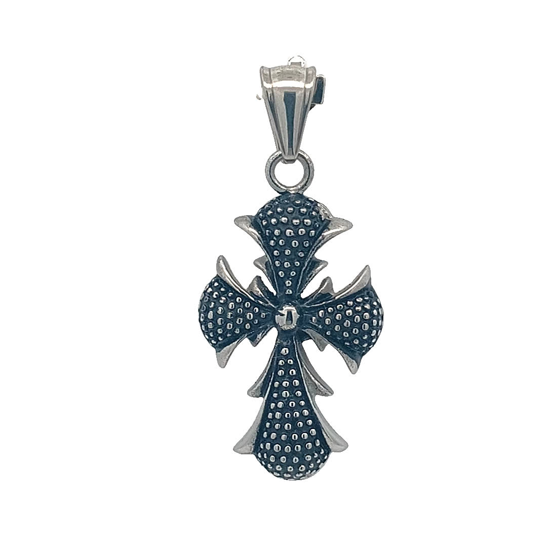 Stylowy krzyż wisior w