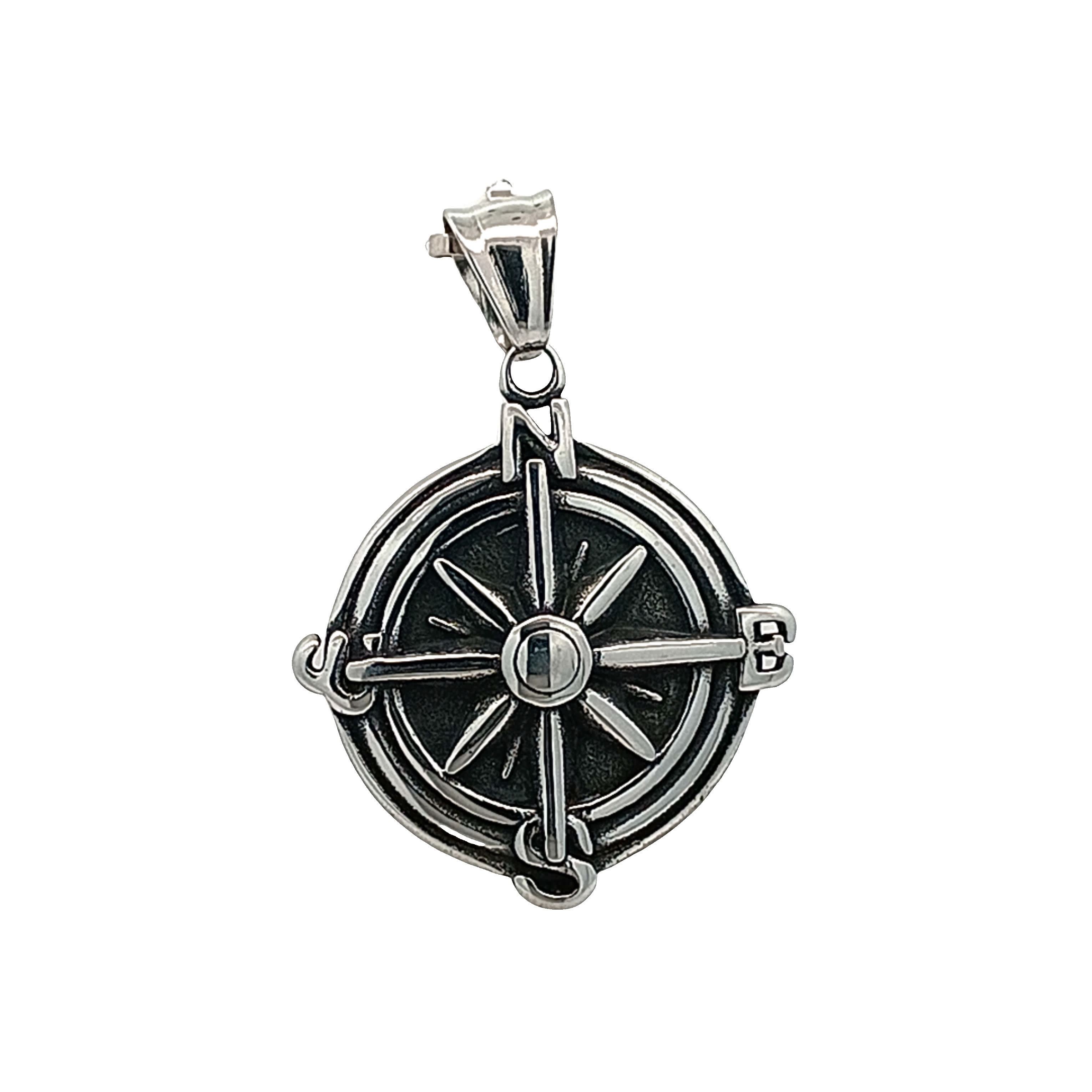 Stylowy wisiorek kompas