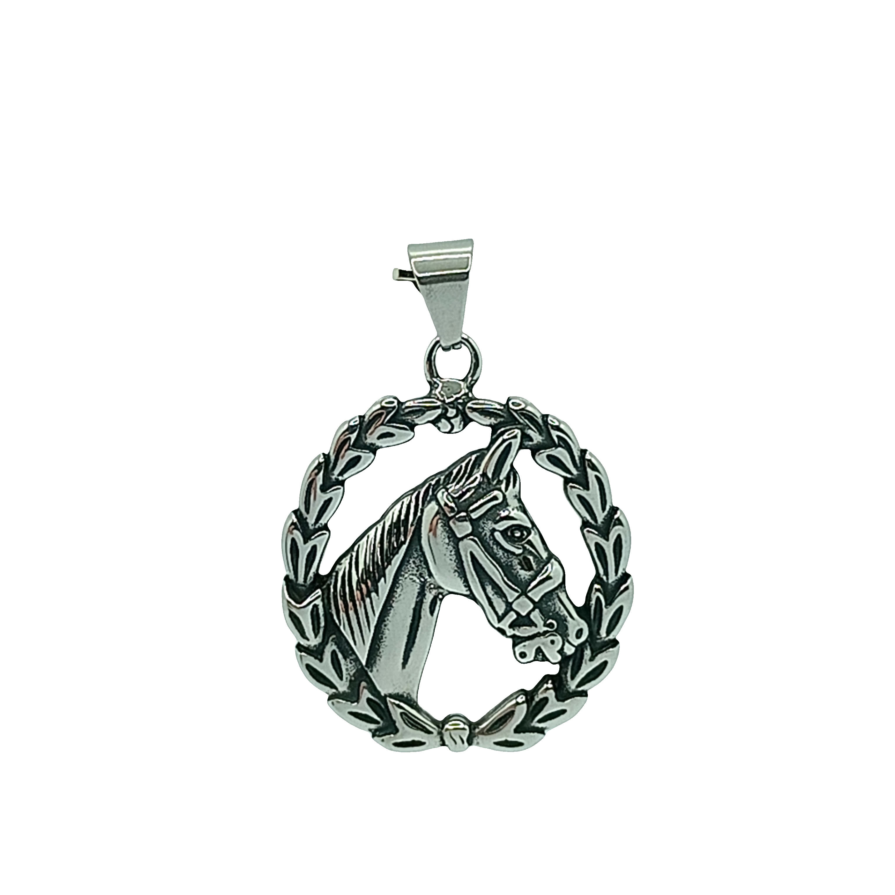 Elegancki wisiorek w kształcie konia w