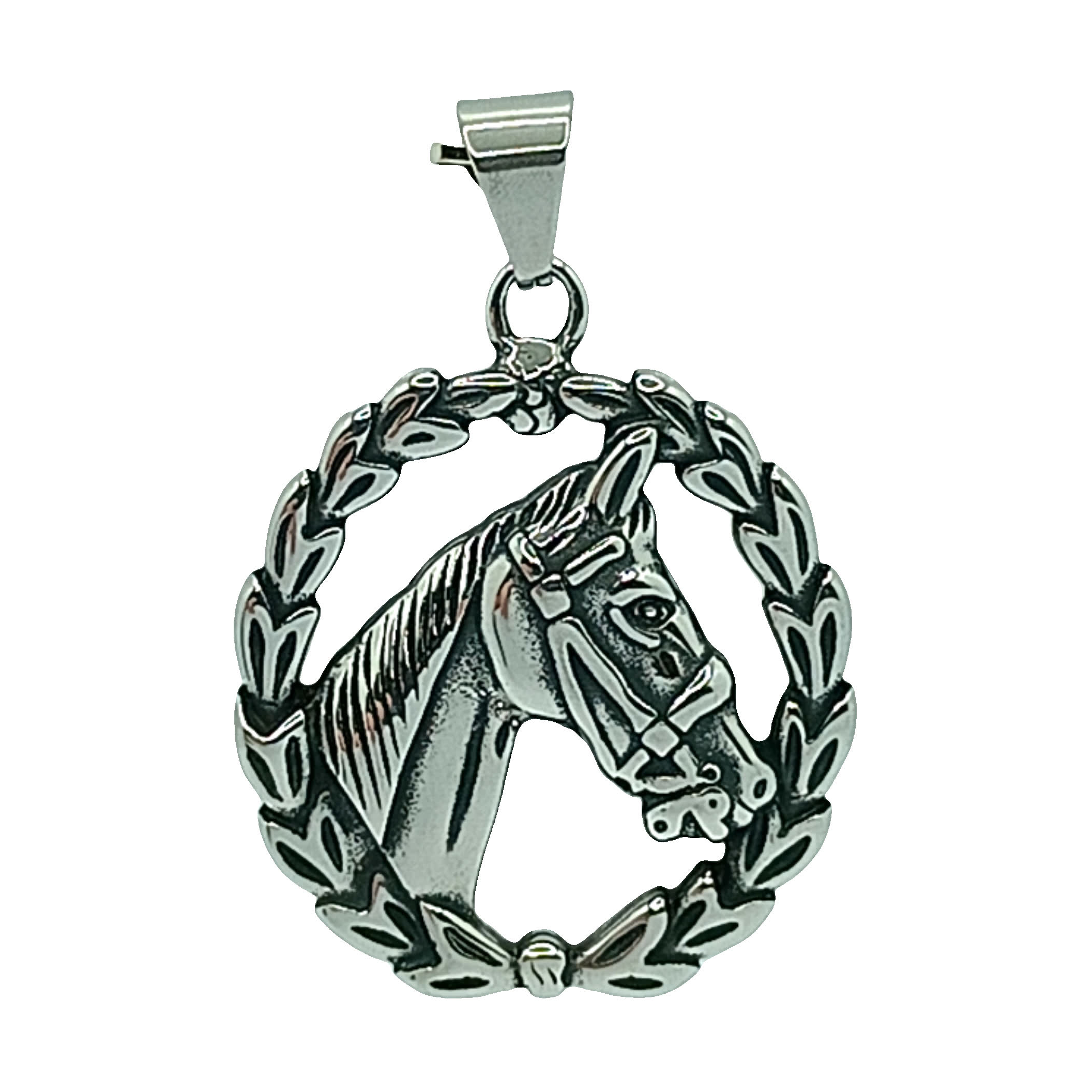 Elegancki wisiorek w kształcie konia w