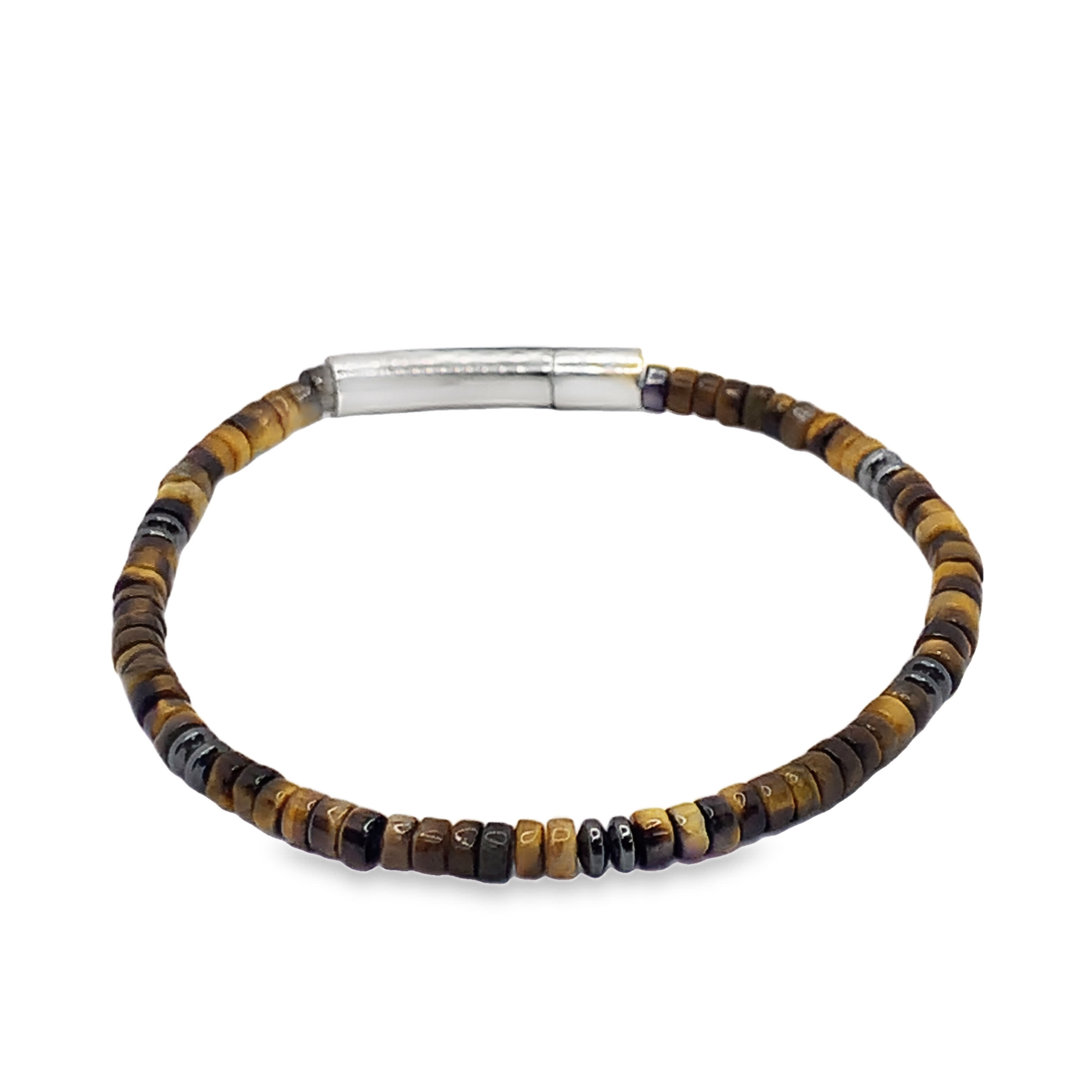 Bransoletka z koralików agatowych