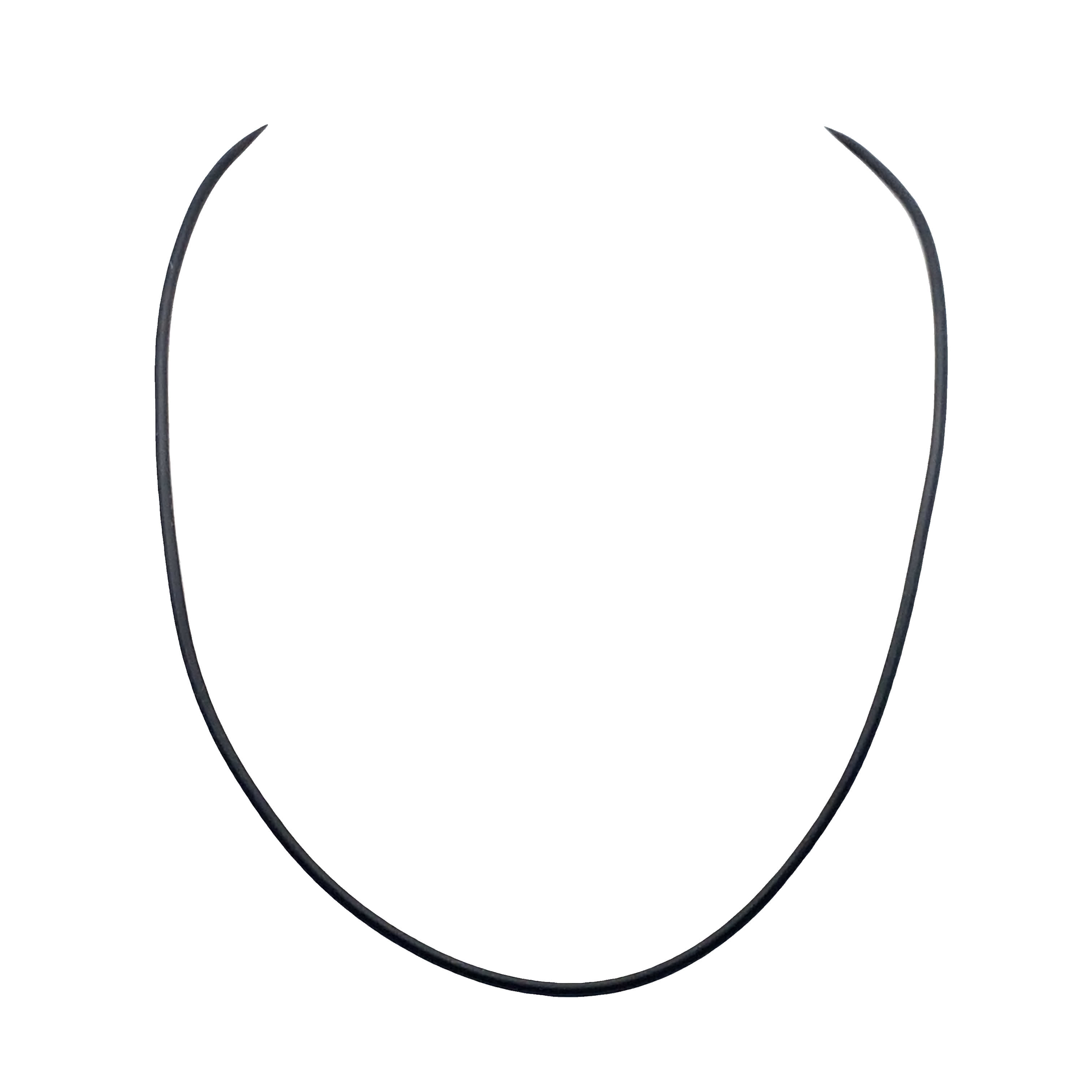 Minimalistyczny naszyjnik z łańcuszkiem bez metalu