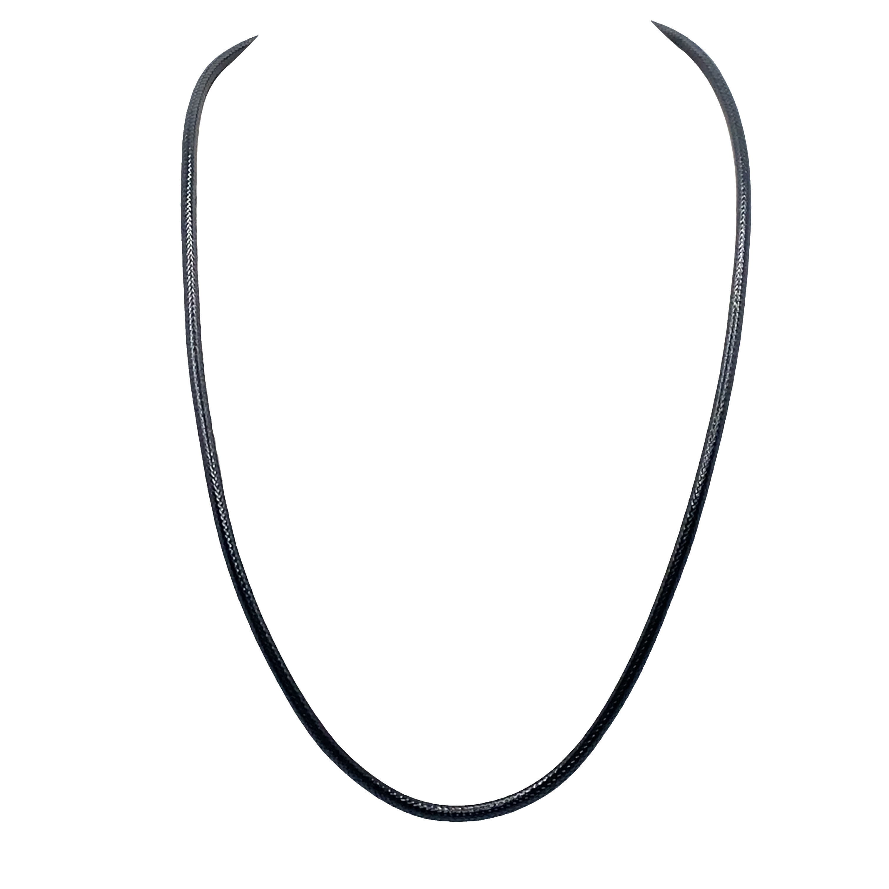 Elegancki naszyjnik z łańcuszkiem bez metalu