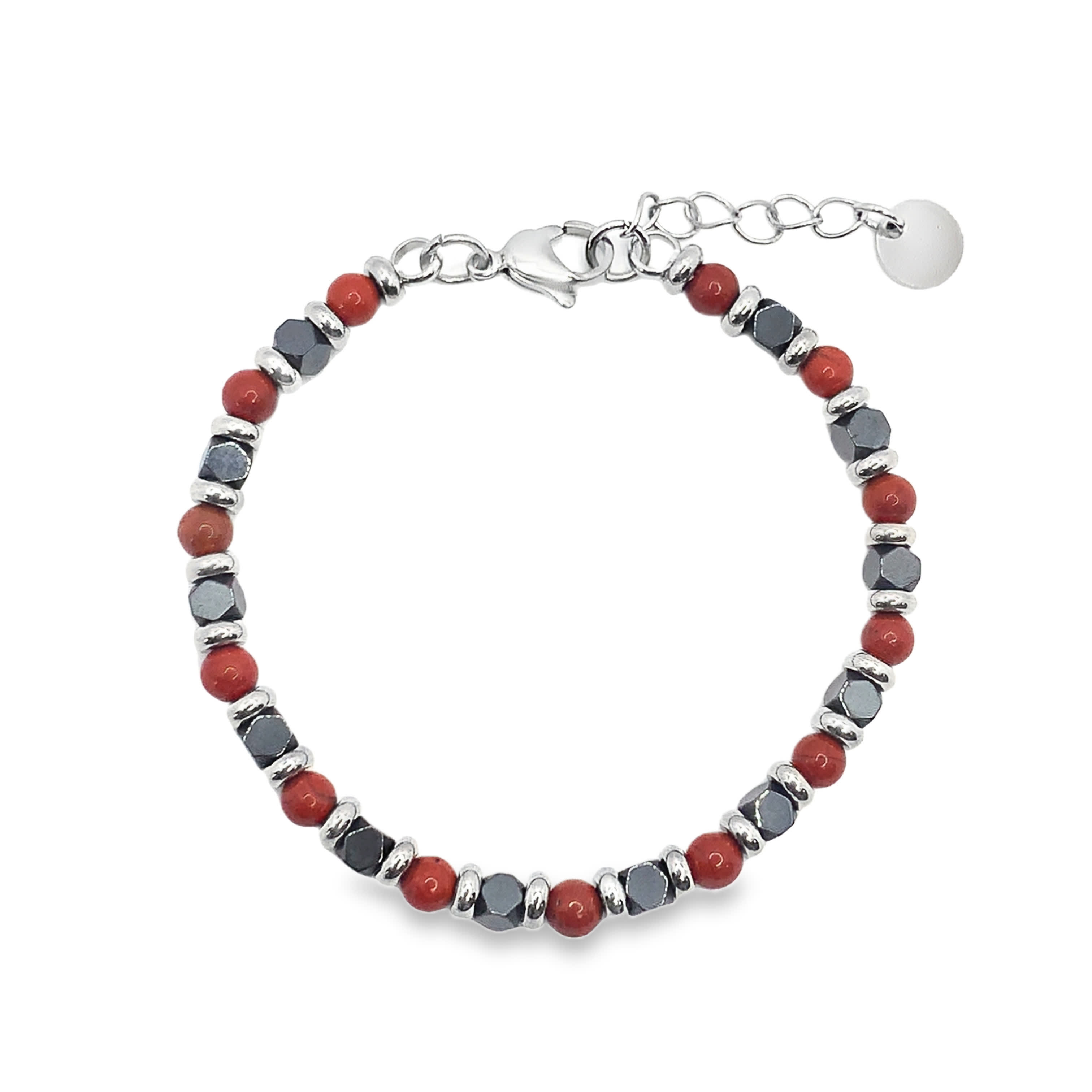 Ręcznie robiona bransoletka z koralików koralowych