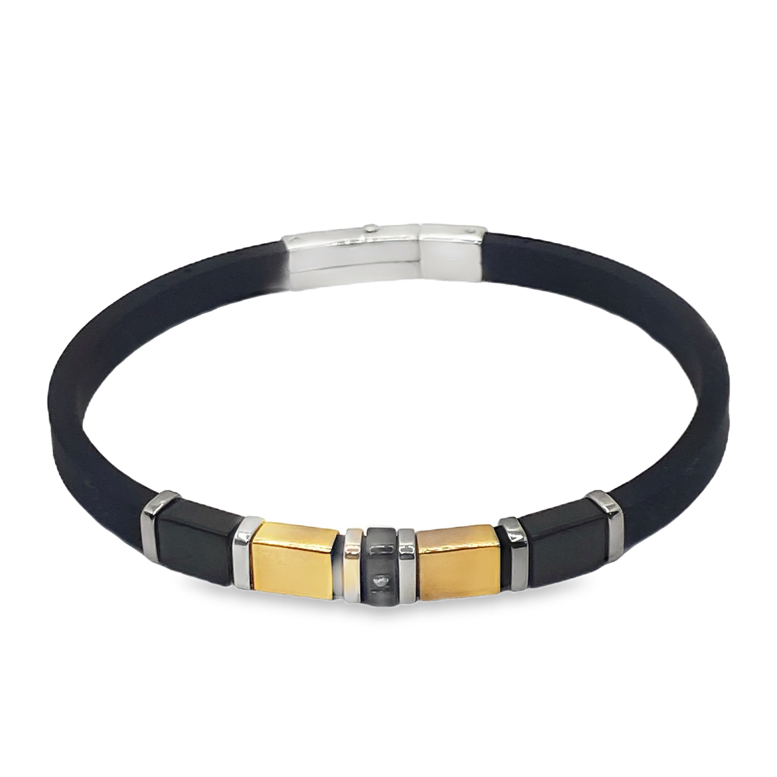 Nowoczesna bransoletka bez łańcuszka metalowego