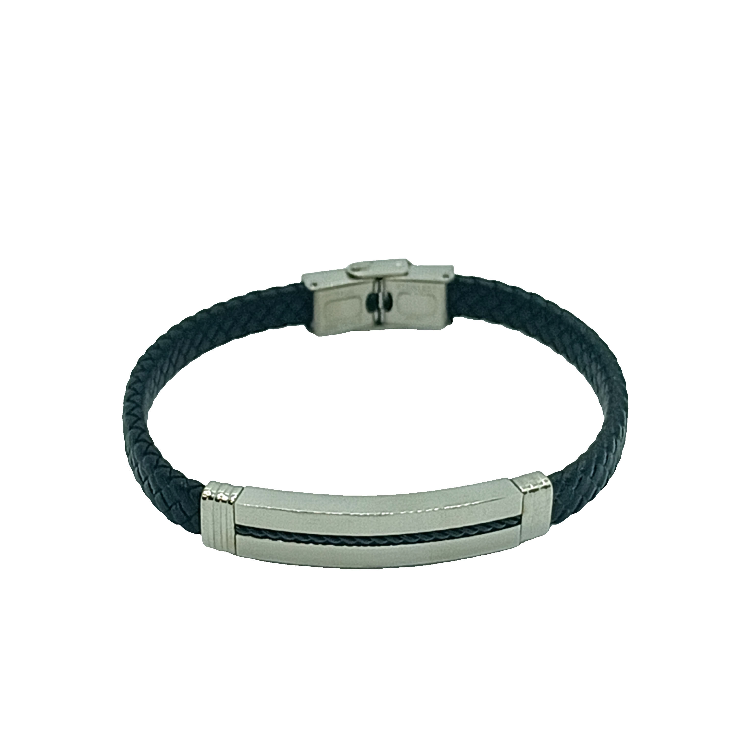 Bransoletka męska z łańcuszka z najwyższej jakości materiału niemetalowego