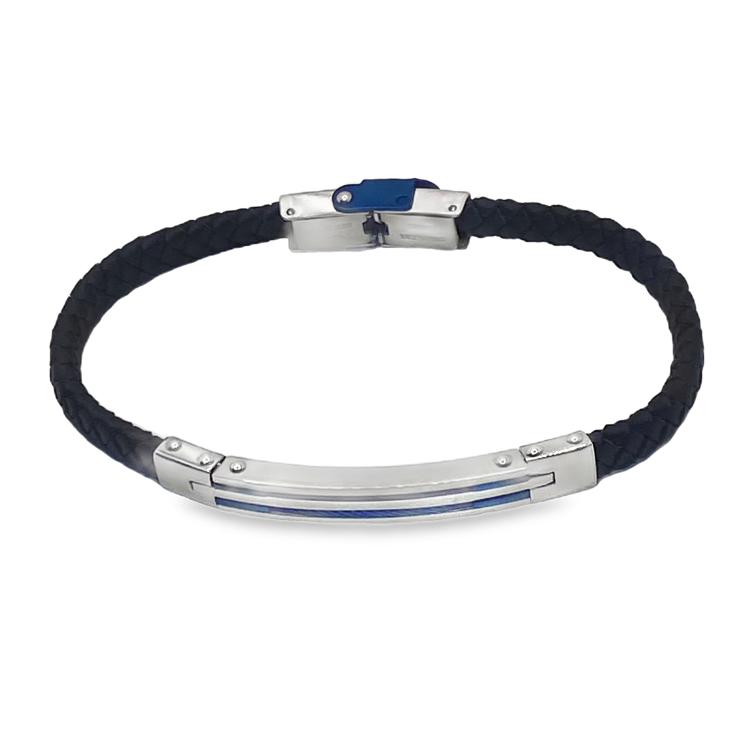 Elegancka posrebrzana bransoletka łańcuszkowa