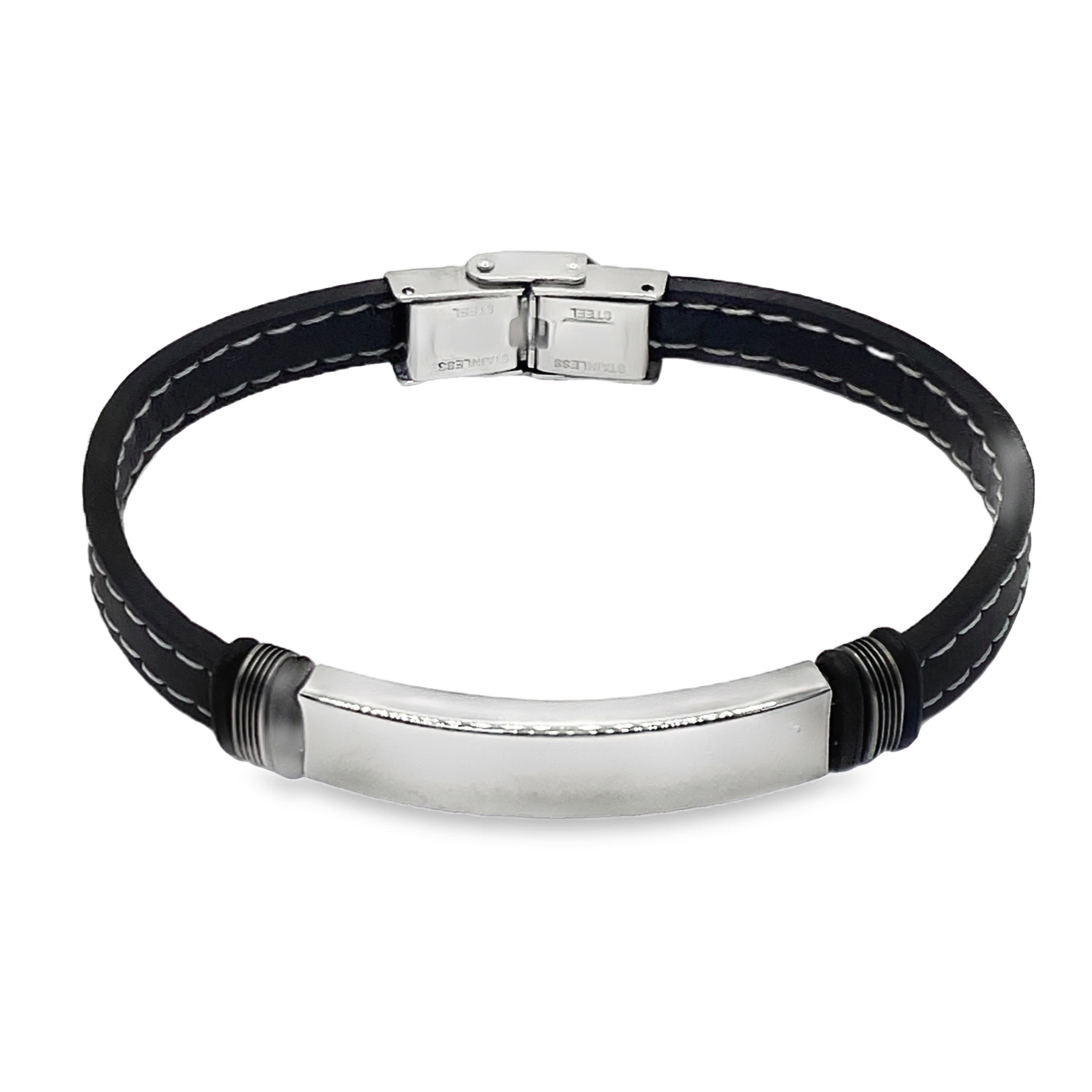 Elegancka bransoletka bez łańcuszka metalowego