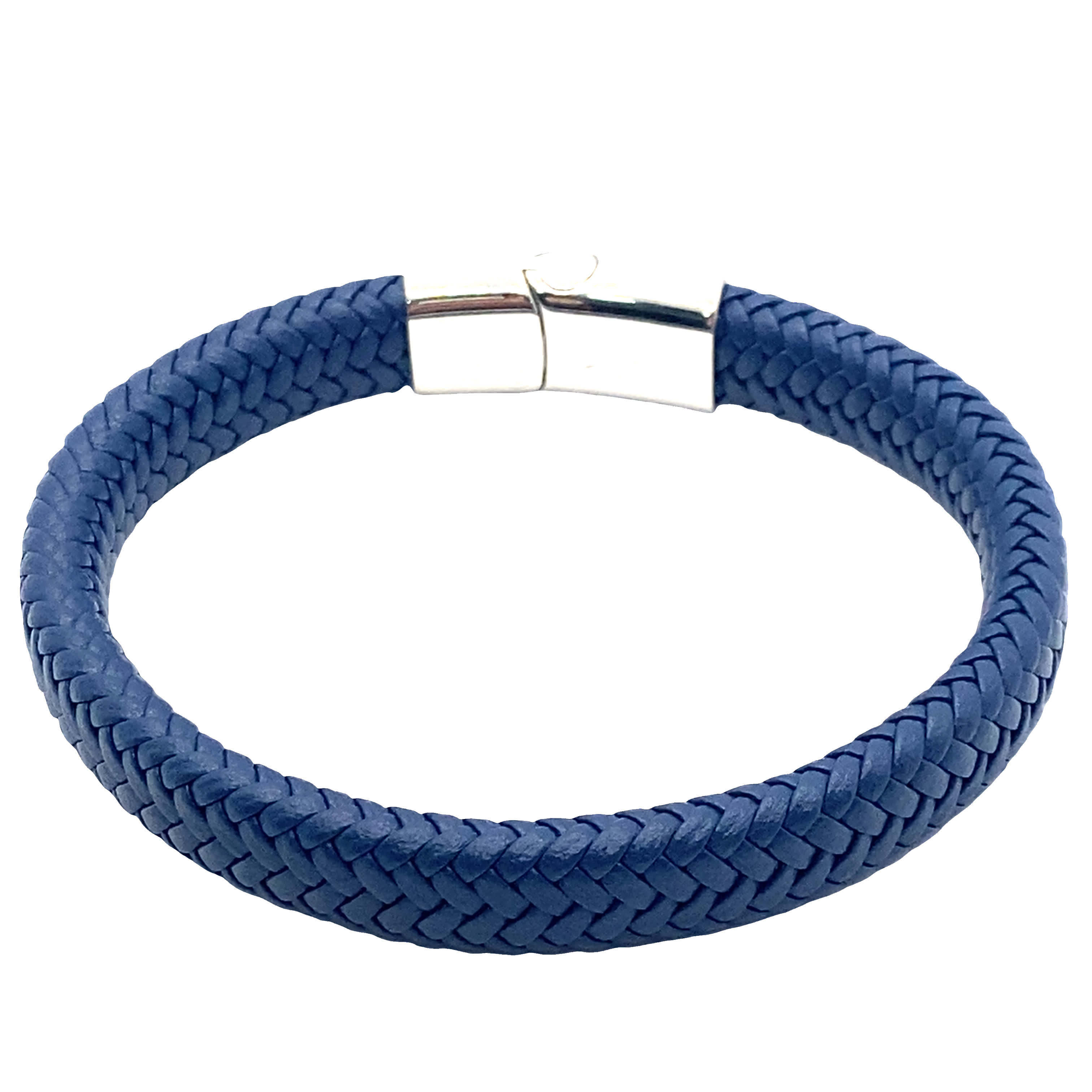 Nowoczesna pleciona bransoletka bez metalu