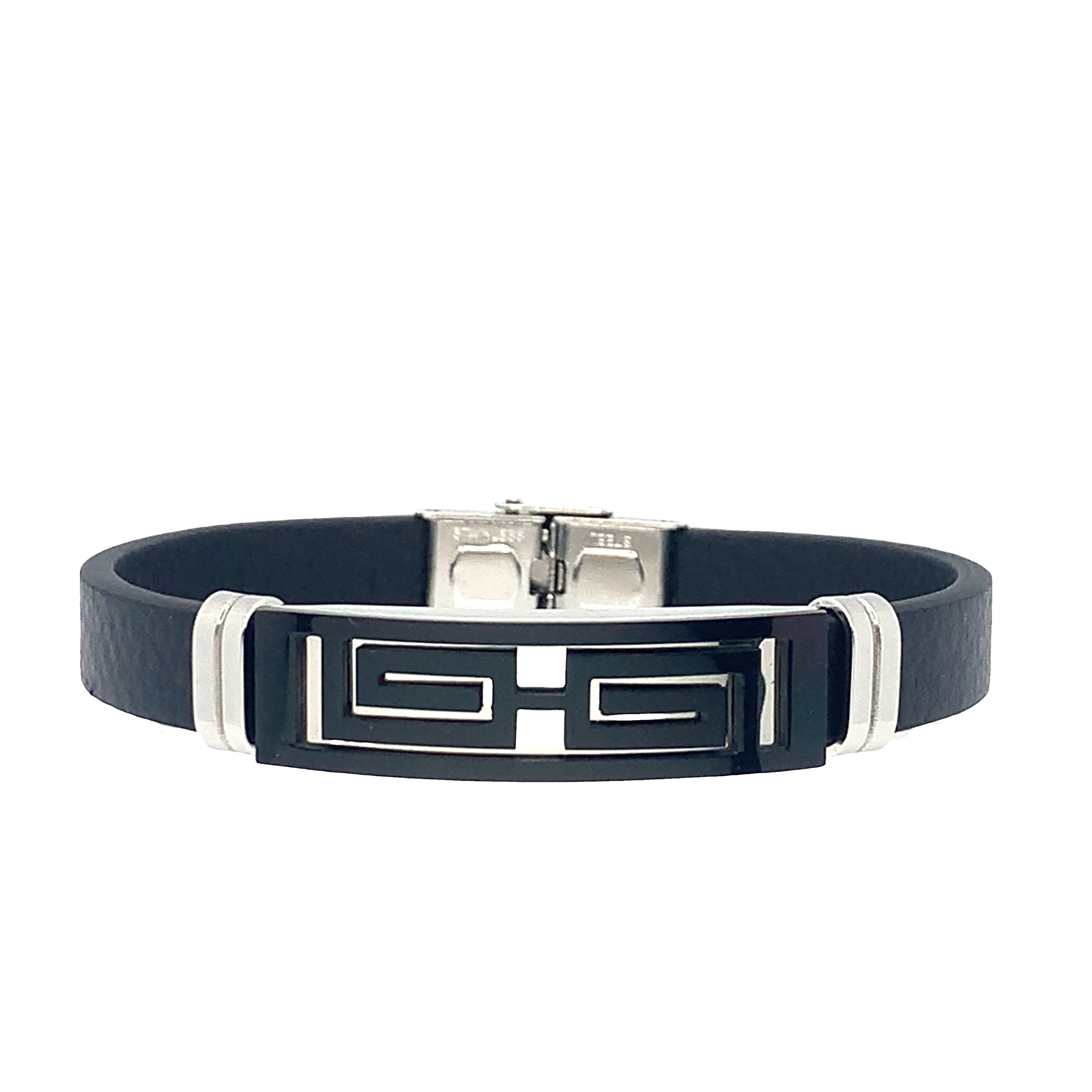 Nowoczesna bransoletka bez metalu z artystycznymi detalami