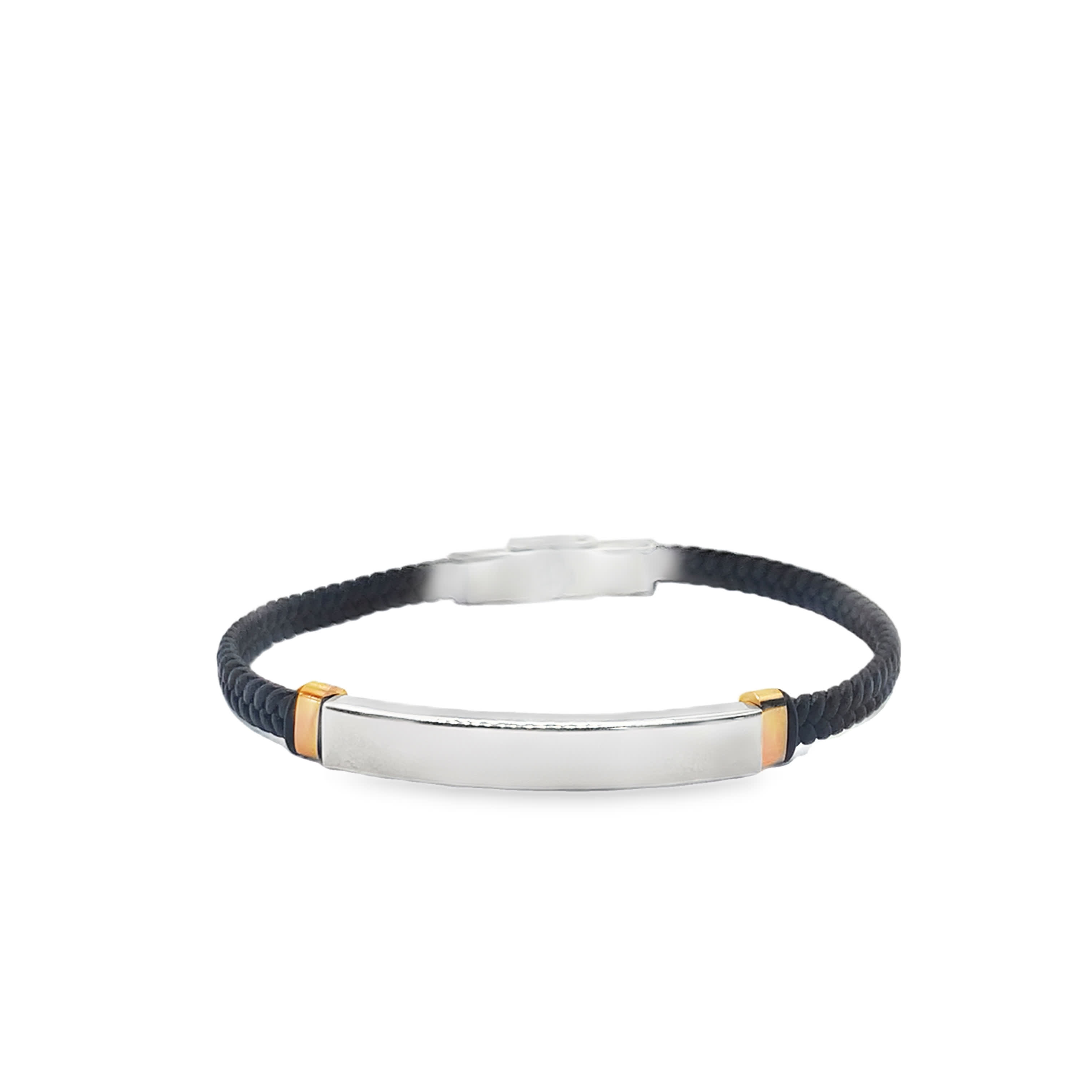 Współczesna bransoleta z metalicznymi akcentami