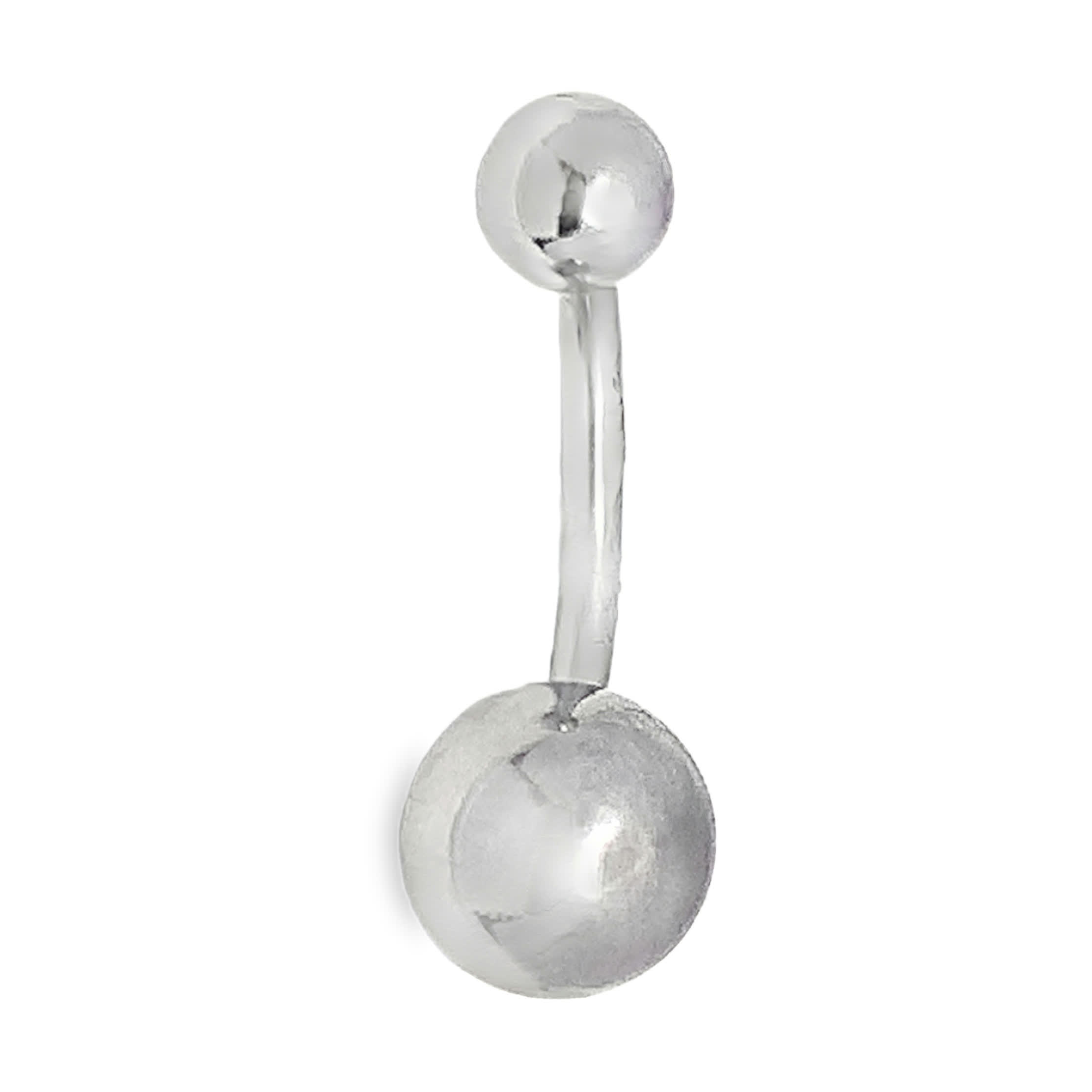 Wysokopołyskowy metaliczny curved barbell