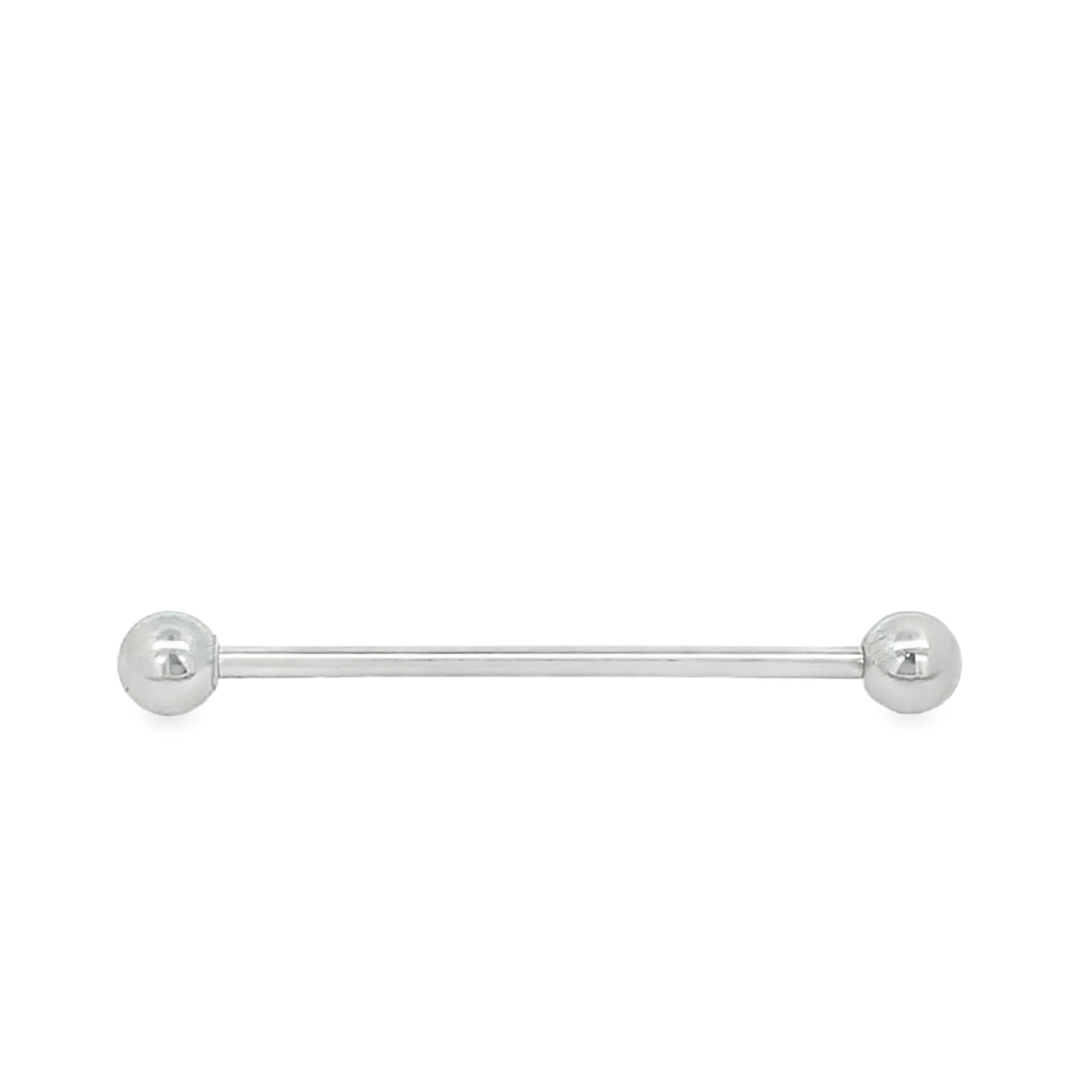 Classic Surgical Steel Industrial Barbell Body Jewelry
