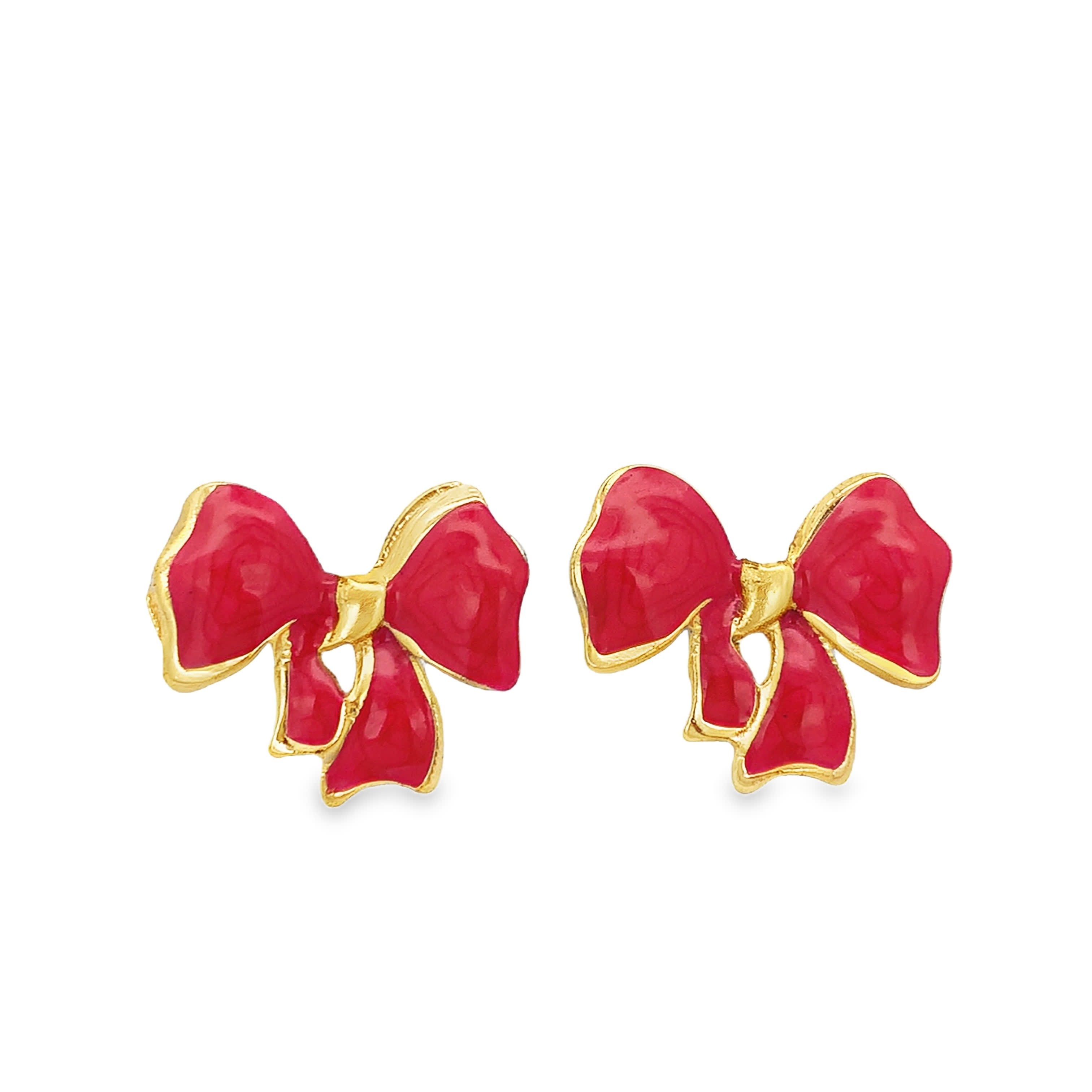 Minimalistyczne ażurowe okrągłe kolczyki sztyfty, pozłacane