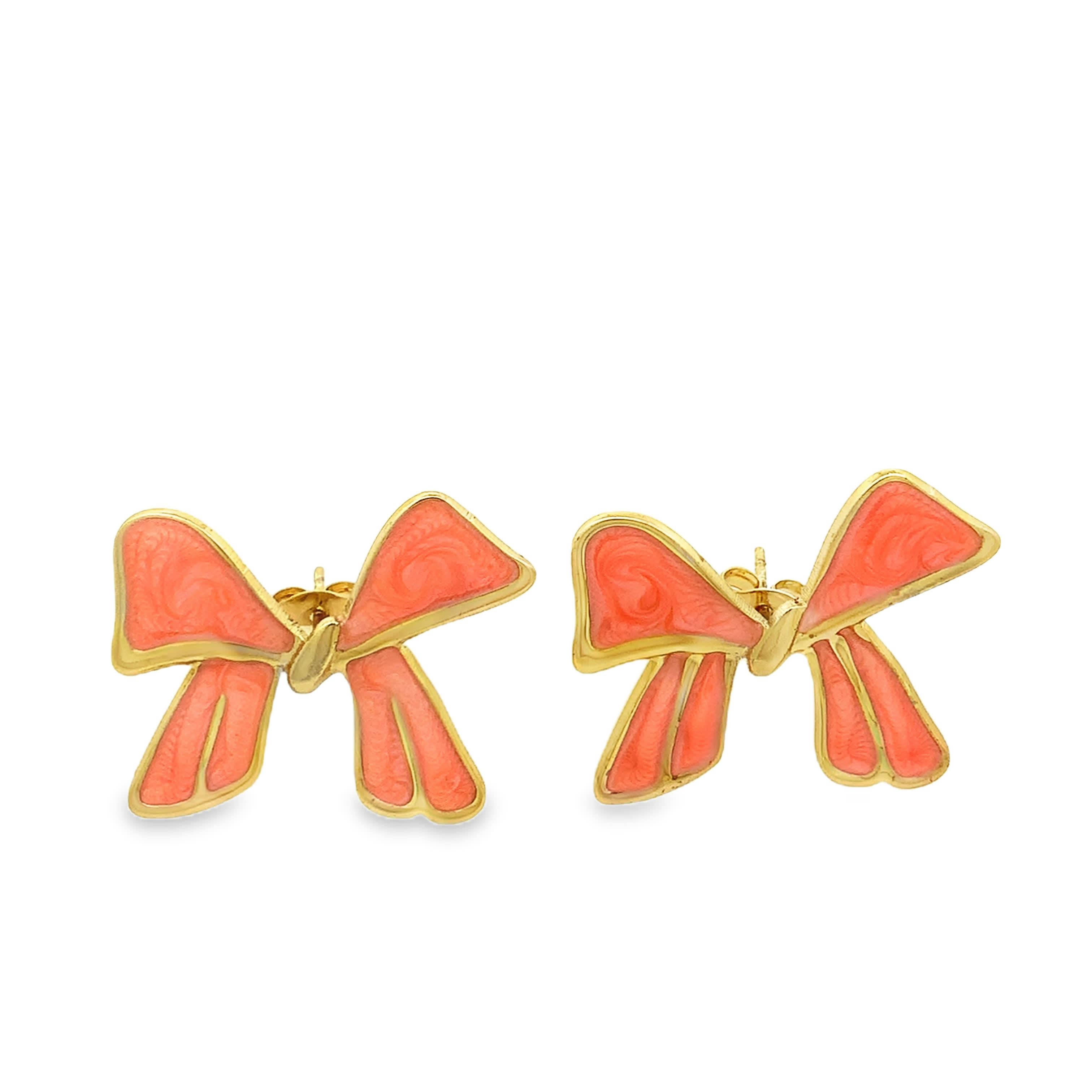 Minimalistyczne geometryczne kolczyki sztyfty w kształcie otwartego koła, pozłacane