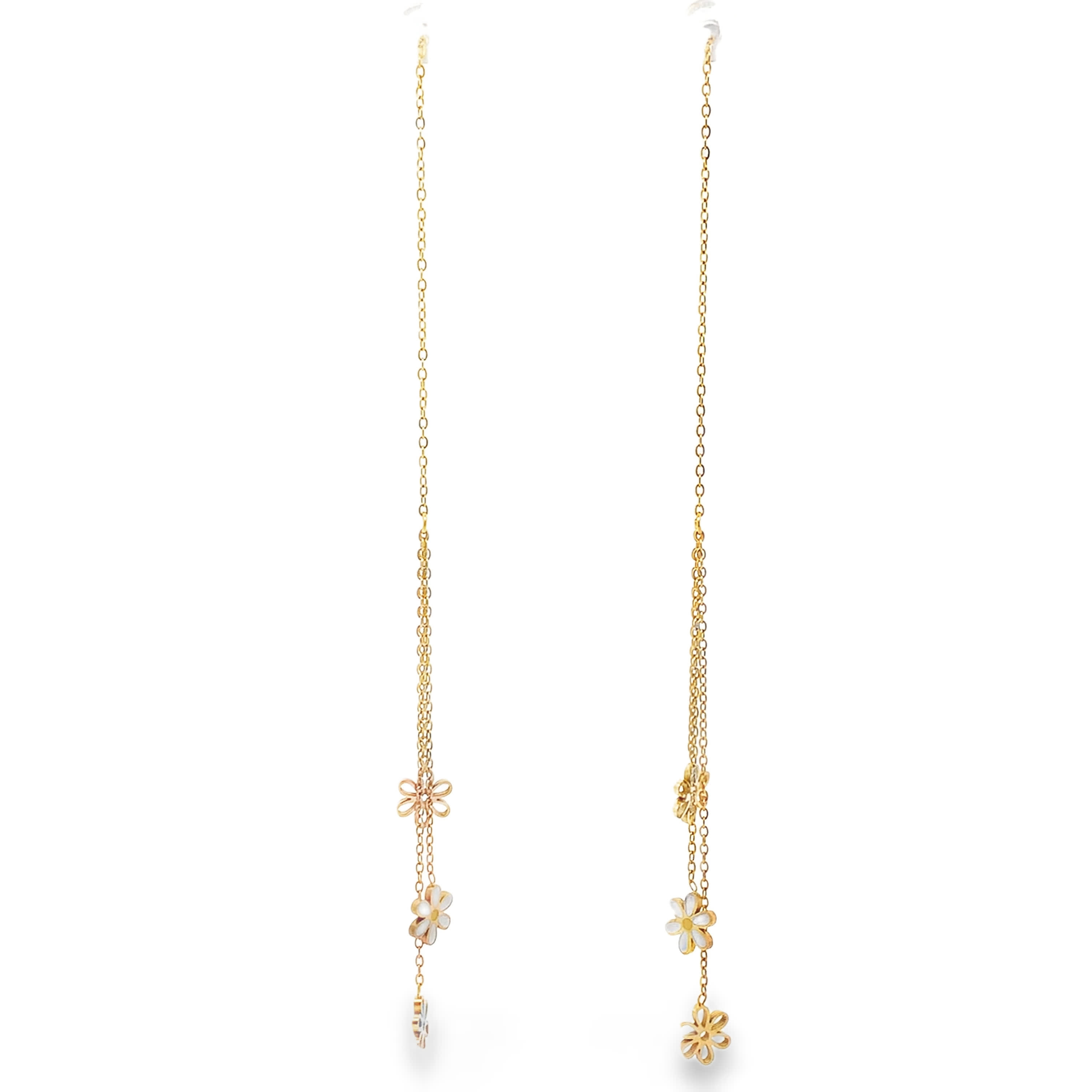 Kolczyki z kwiatuszkami