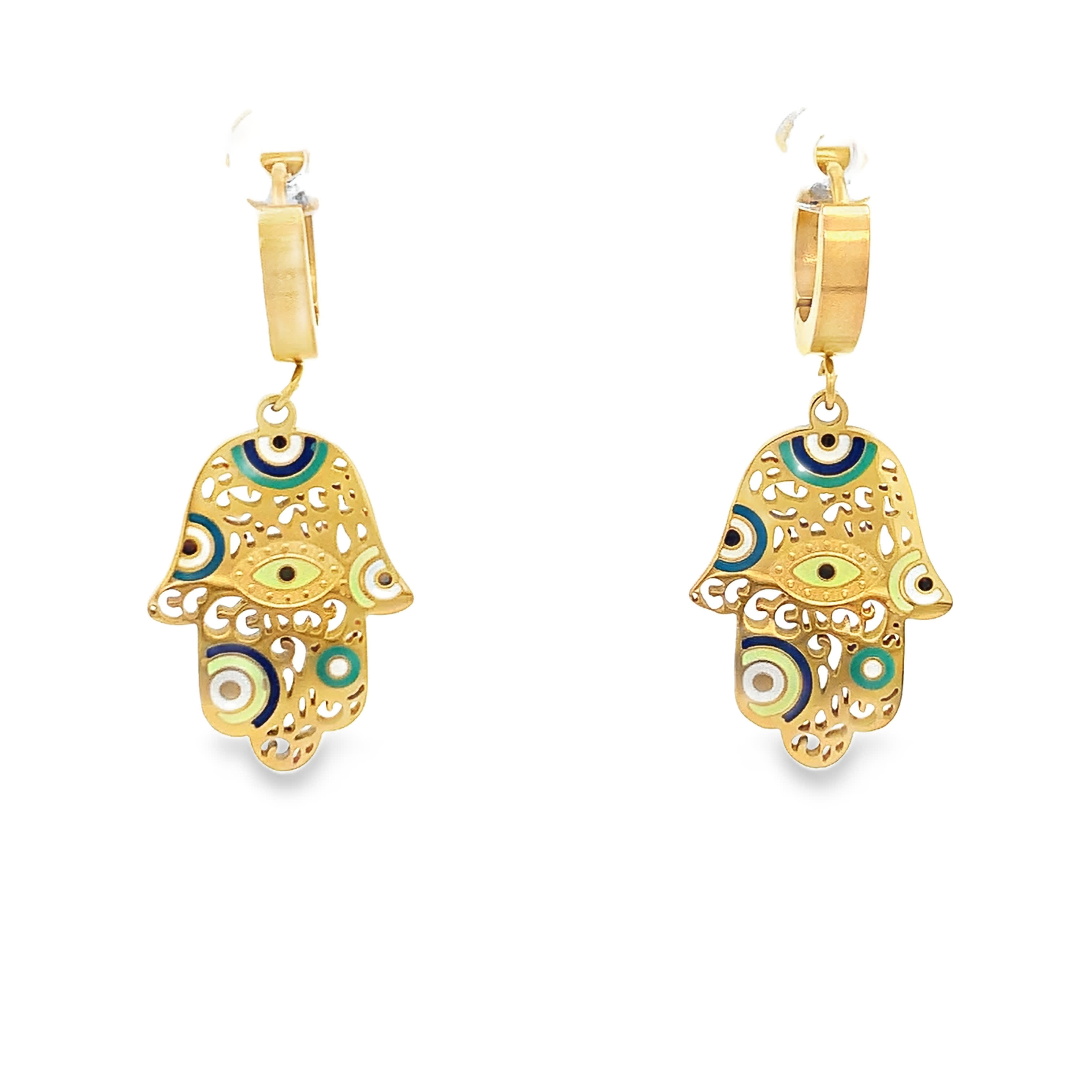 Kolczyki z okiem proroka