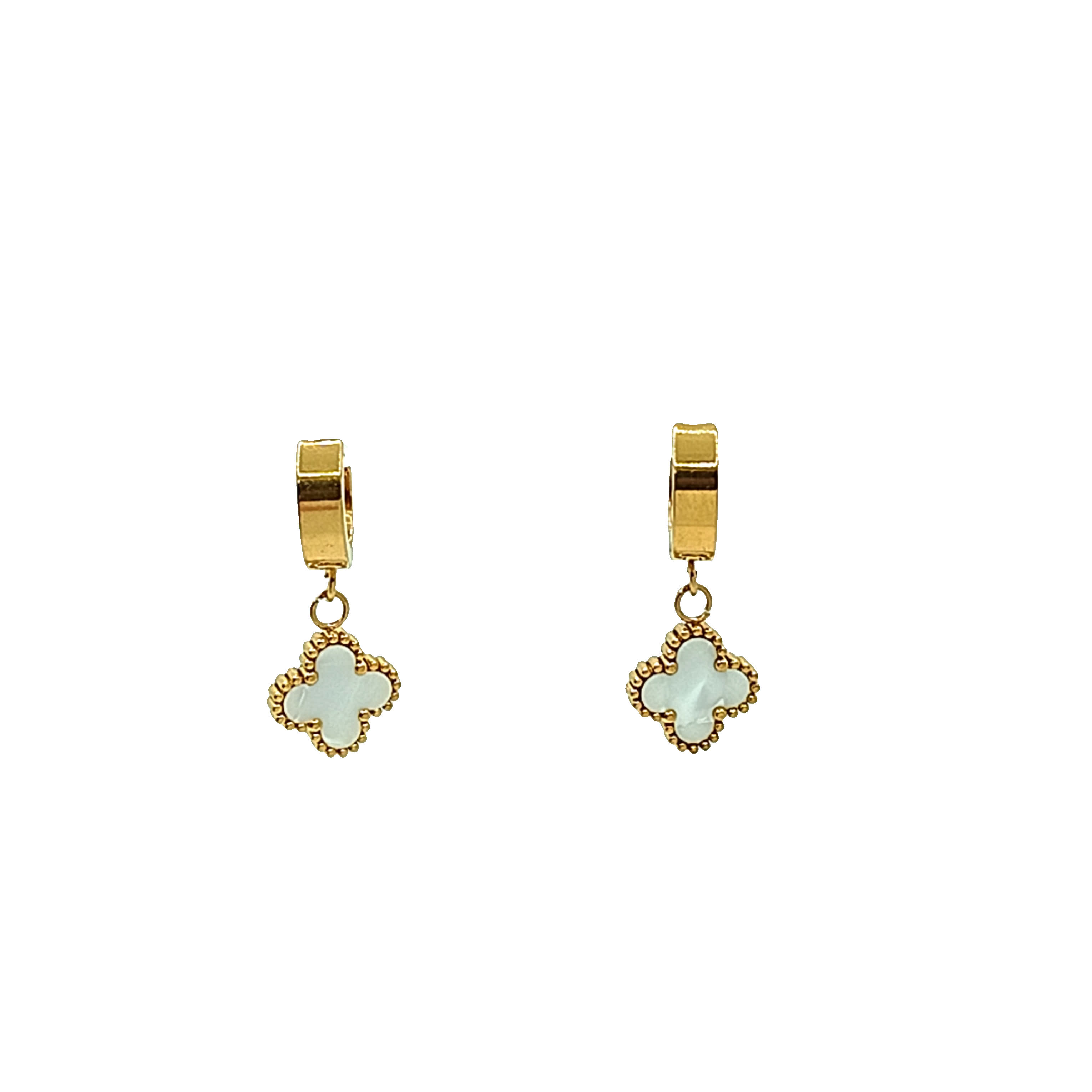 Eleganckie kolczyki w 2 i bieli