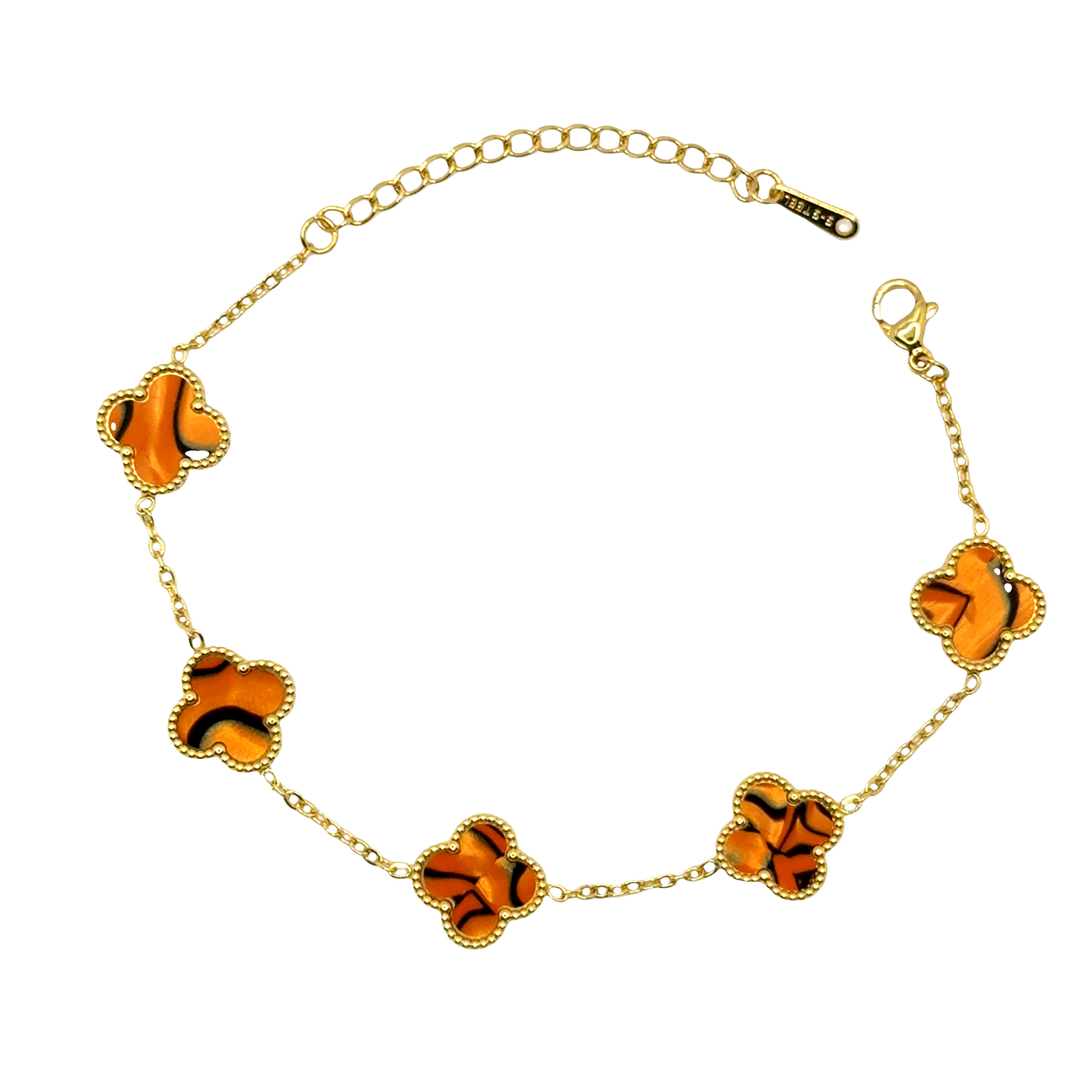 Bransoletka z Kamieniami Agatowymi