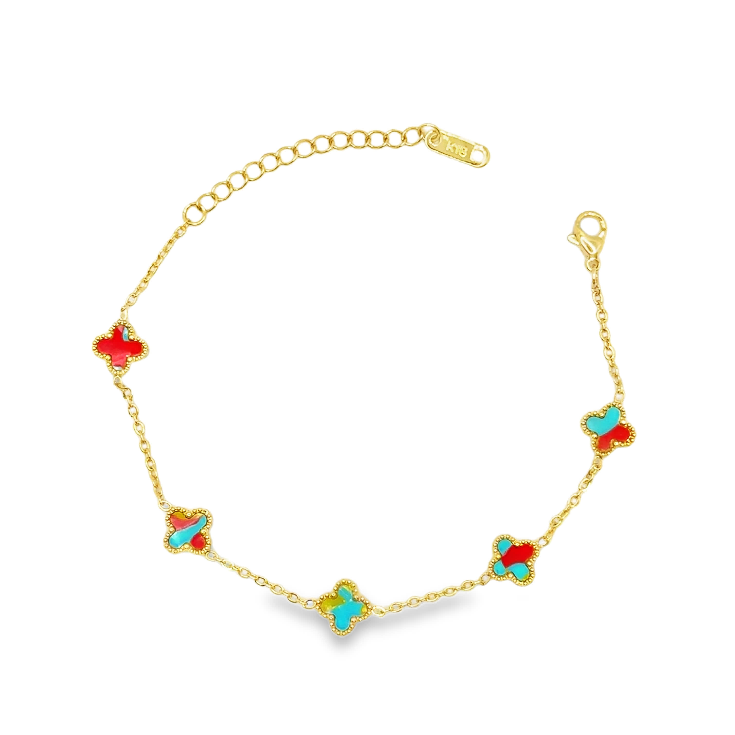 Bransoletka z Motywem Koniczyny