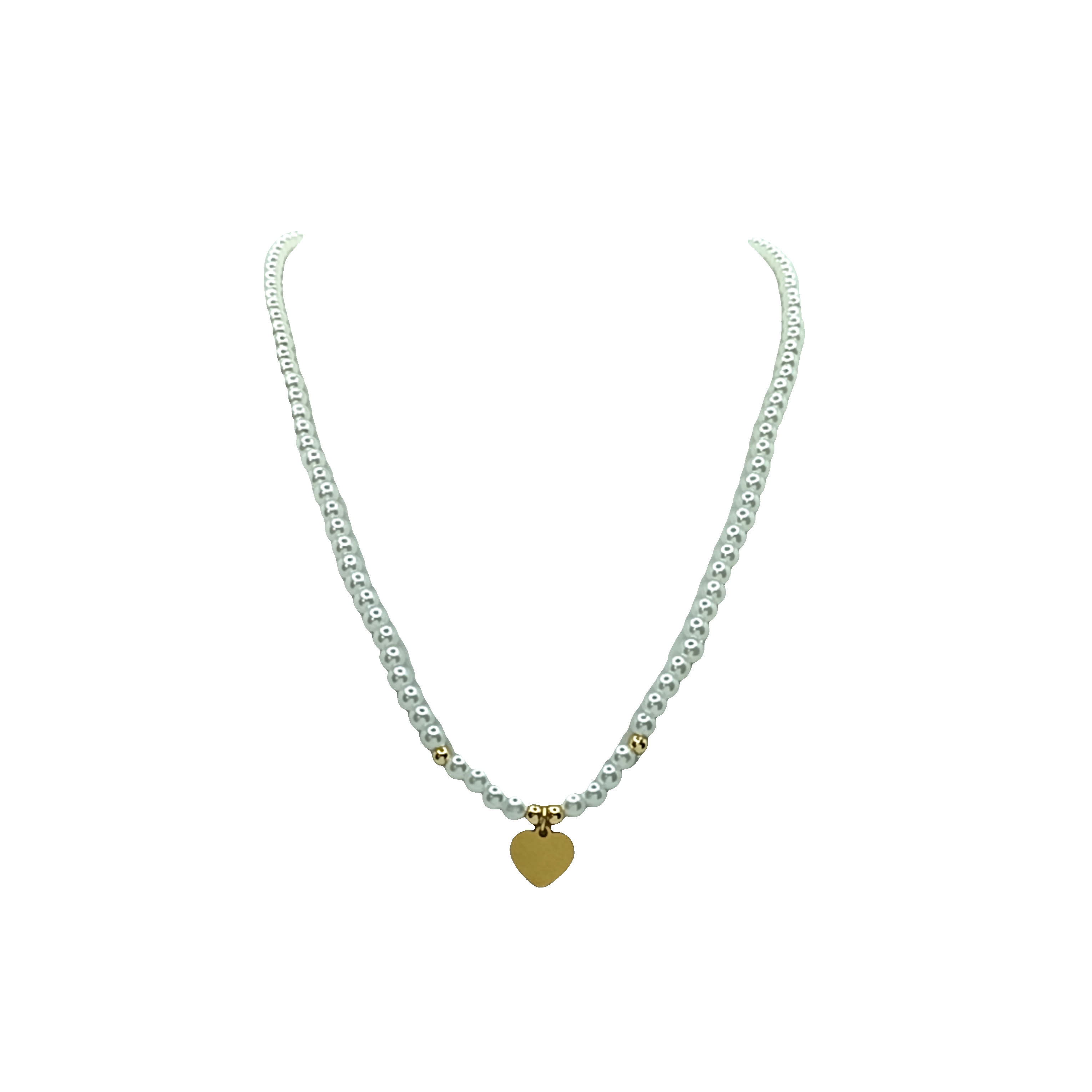 Klasyczny naszyjnik z okrągłych pereł