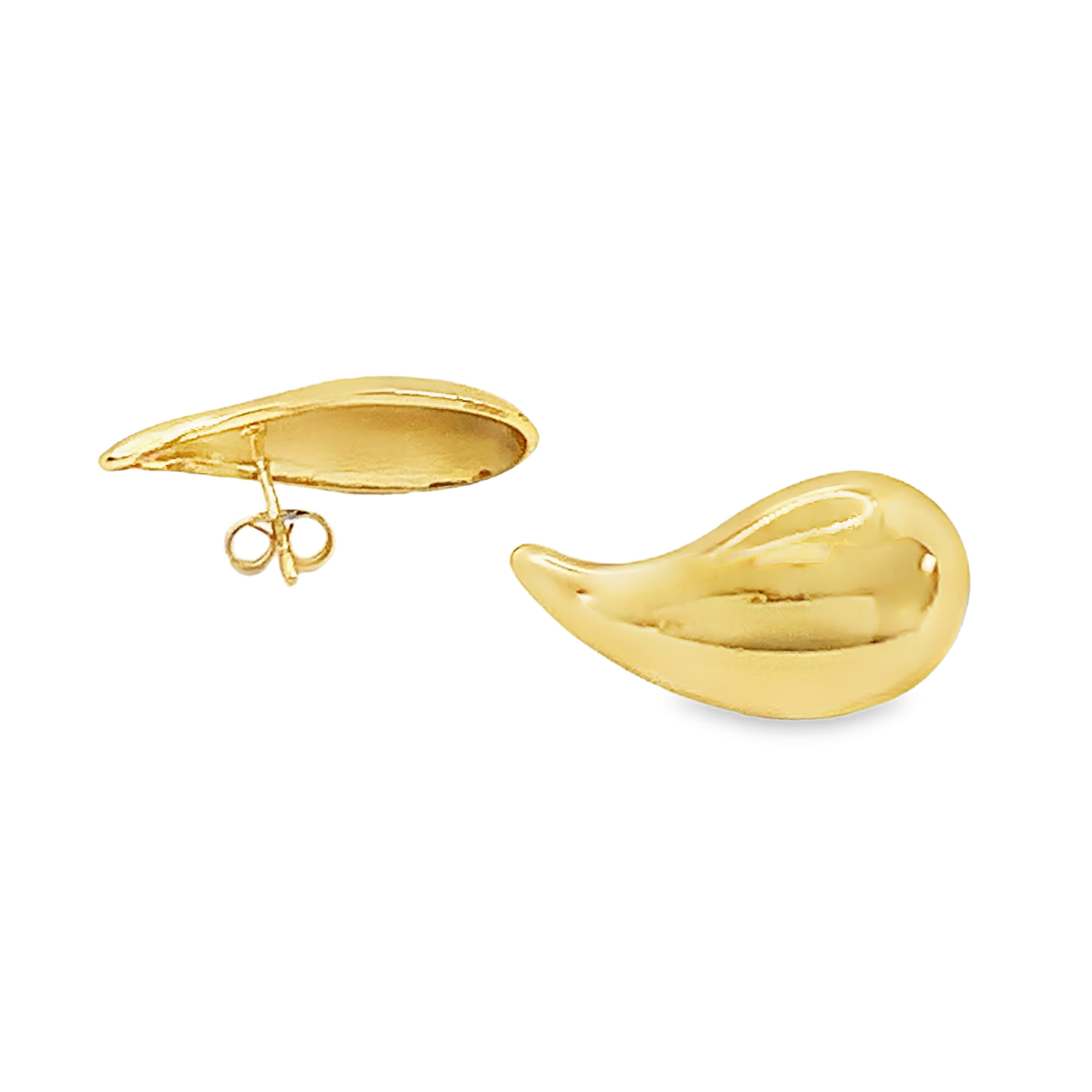 Nowoczesne asymetryczne kolczyki ze posrebrzanej stali