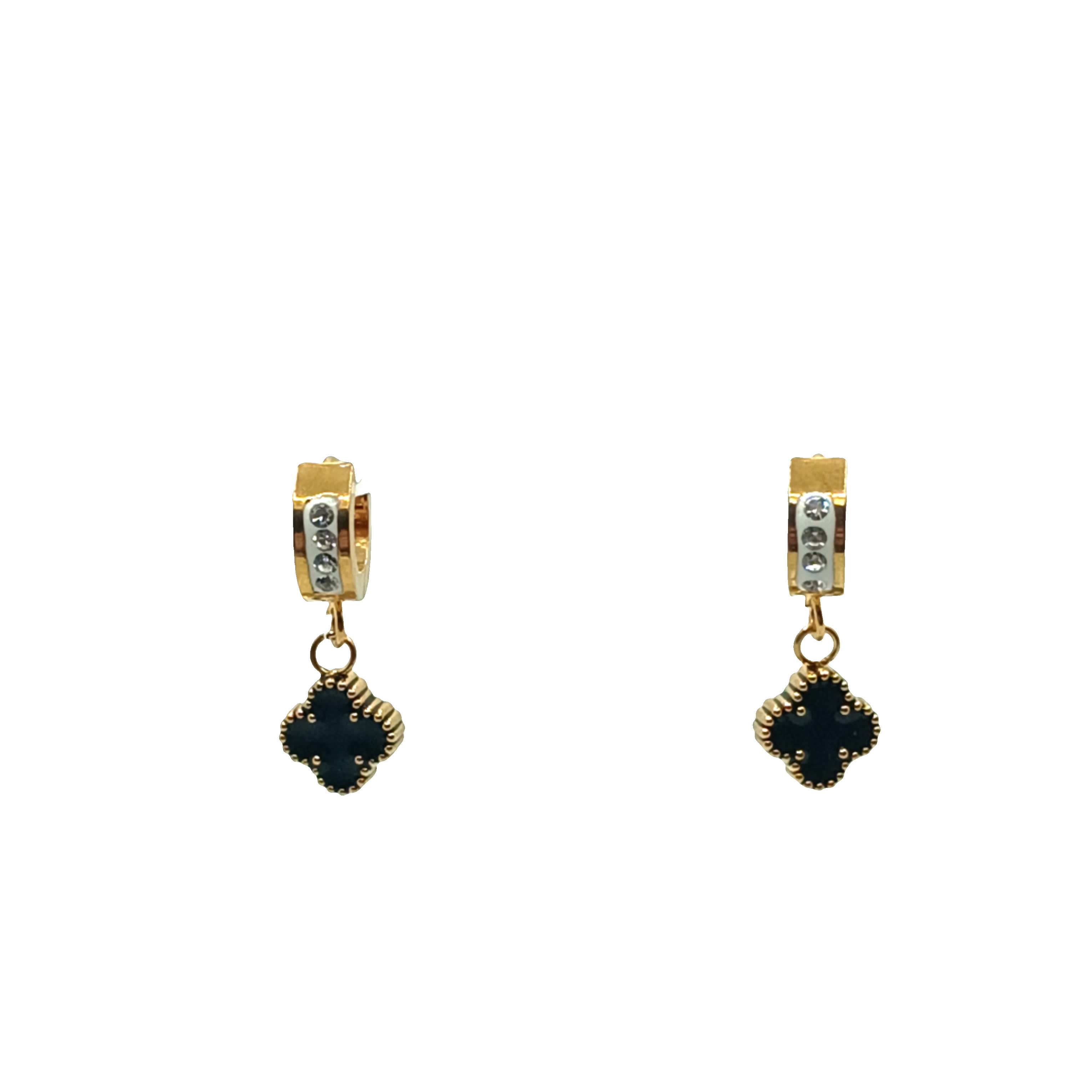 Eleganckie kolczyki w 2 i czerni