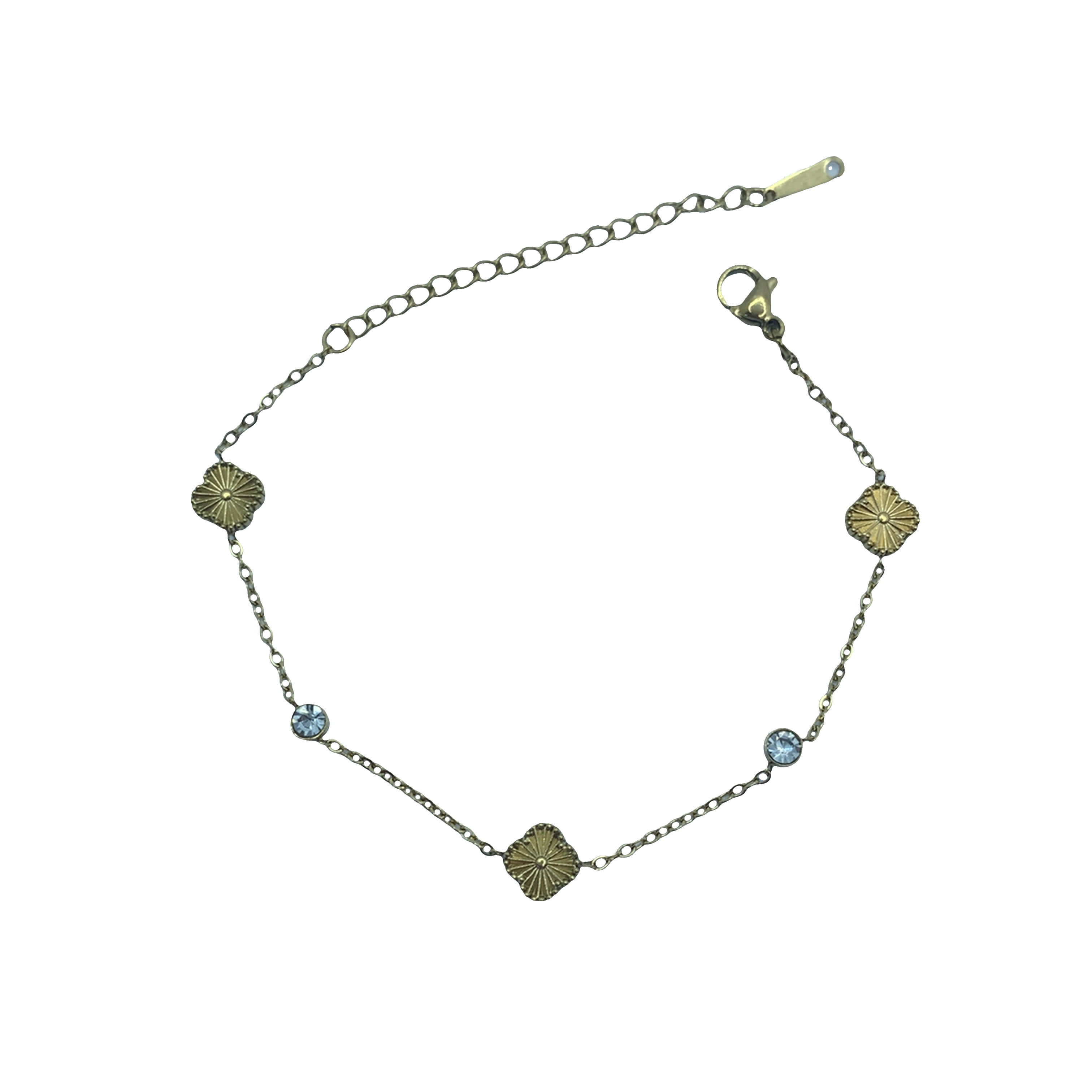 Bransoletka z Okrągłymi Niebieskimi Topazami