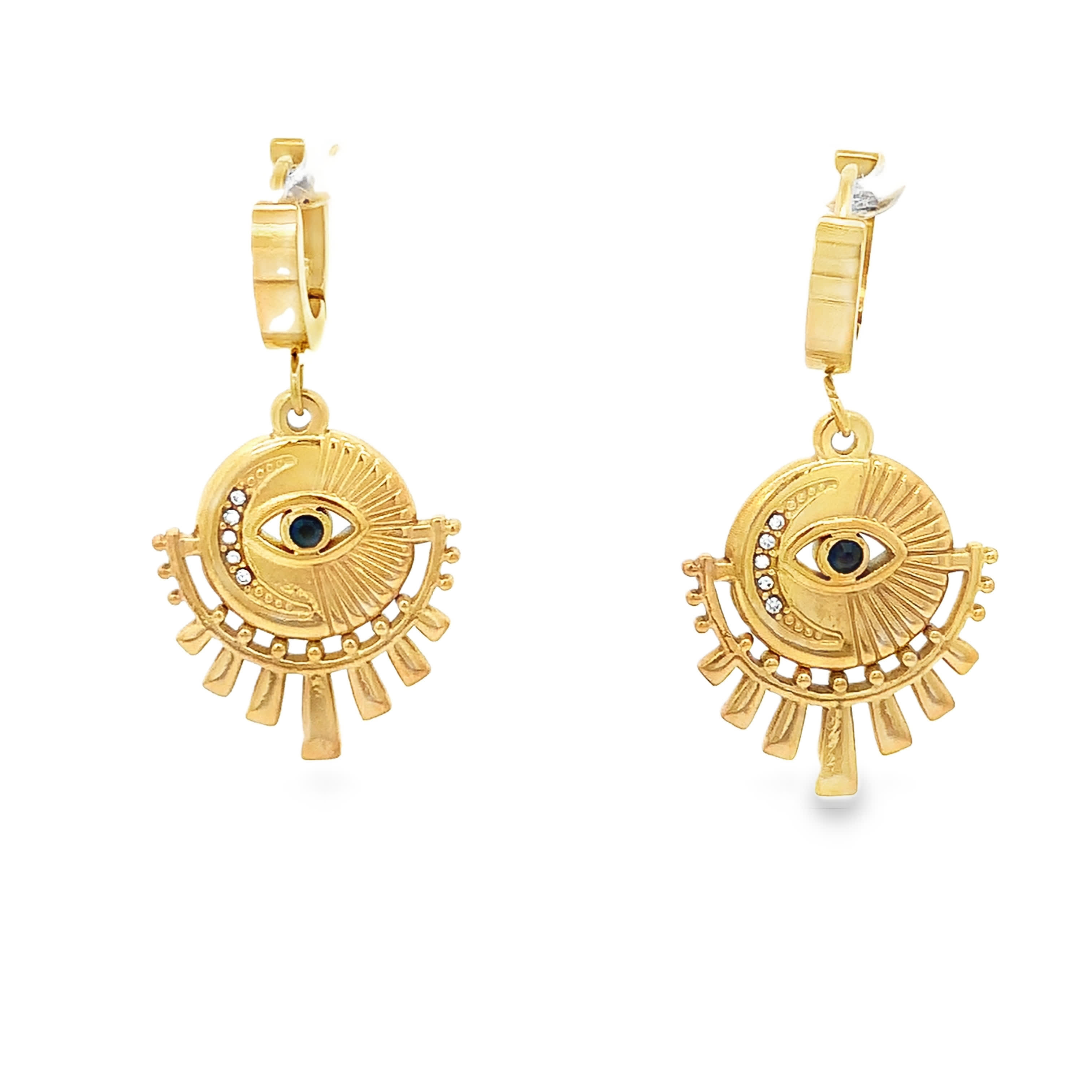 Kolczyki z okiem proroka
