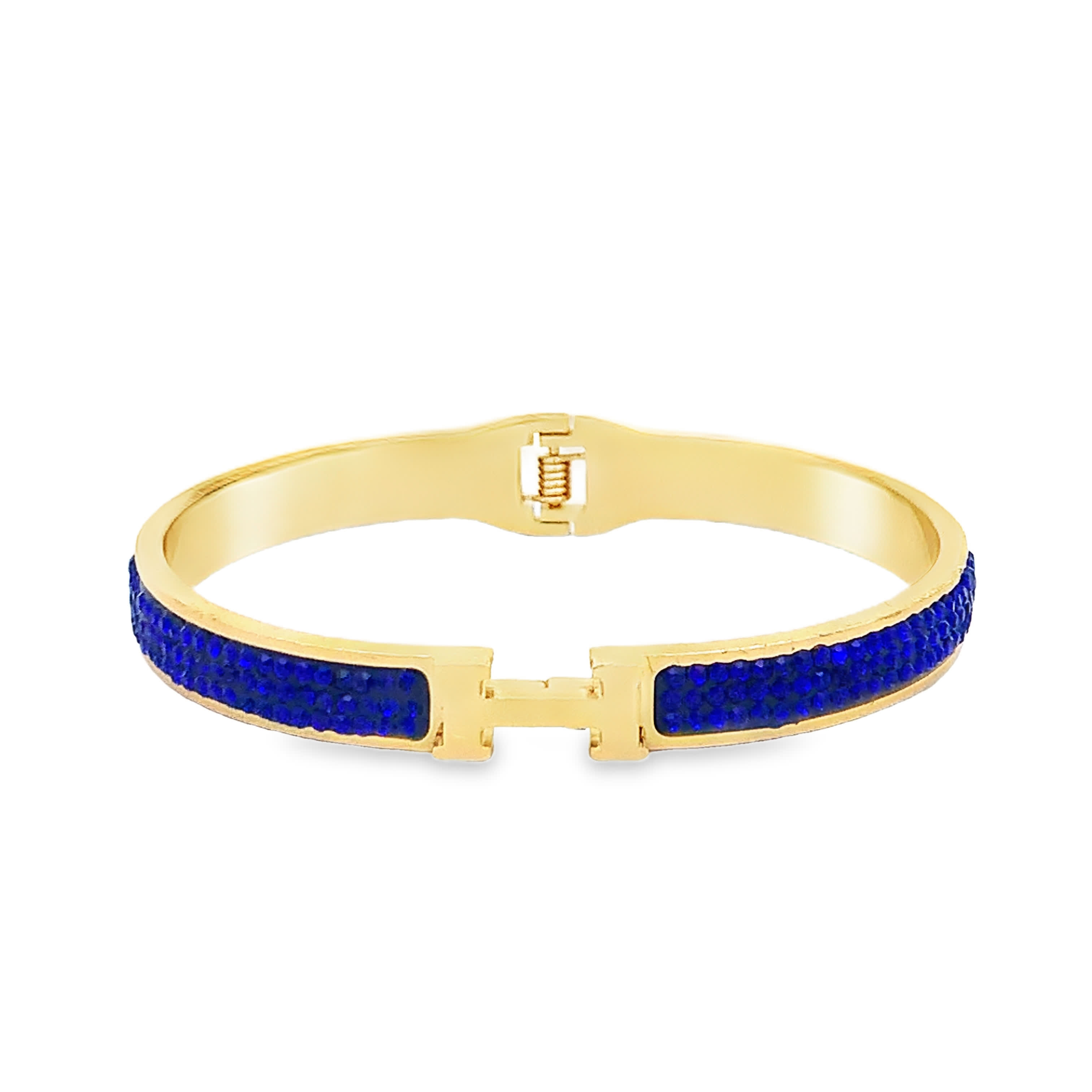 Nowoczesna bransoletka w kolorze żółtego złota