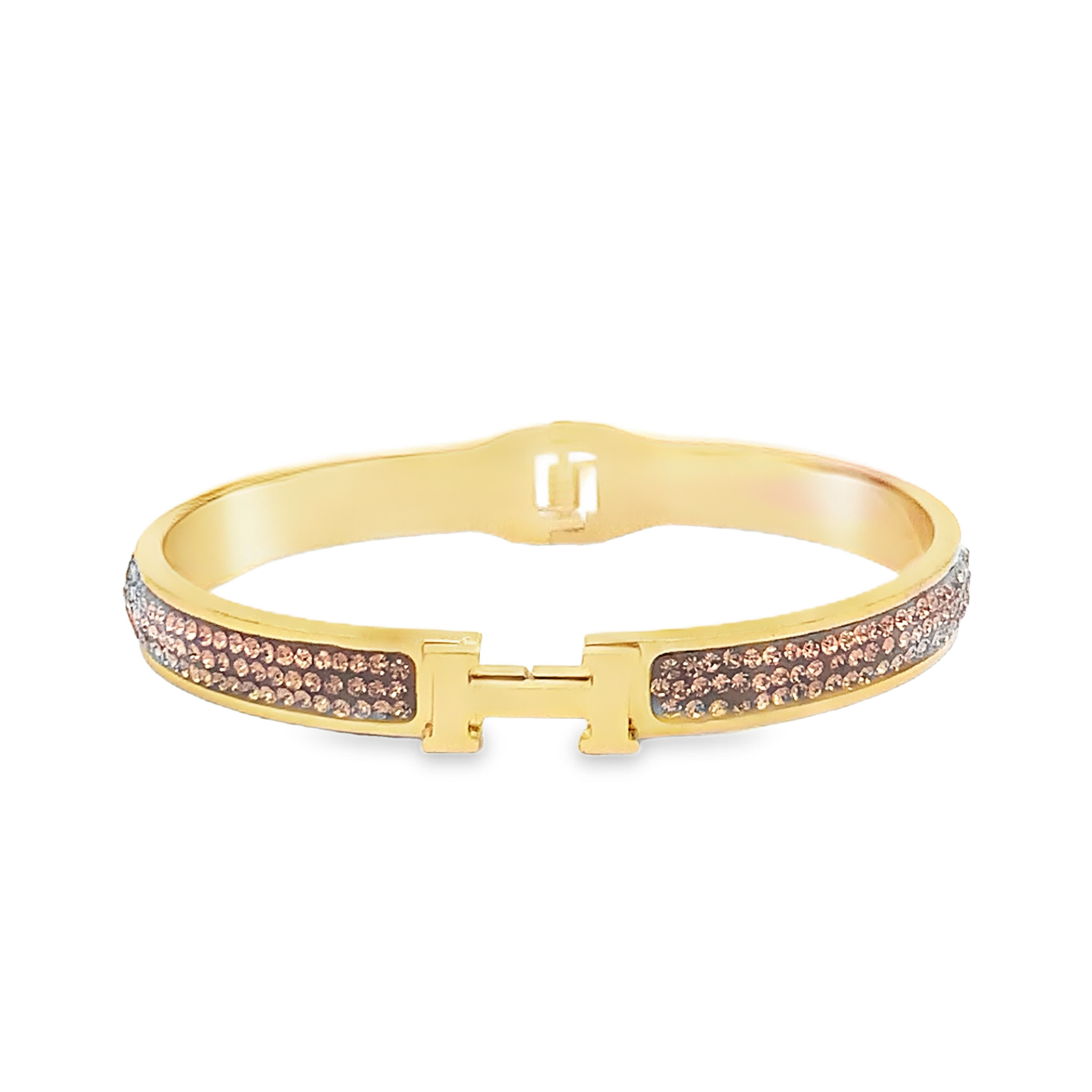 Bransoletka w kolorze żółtego złota