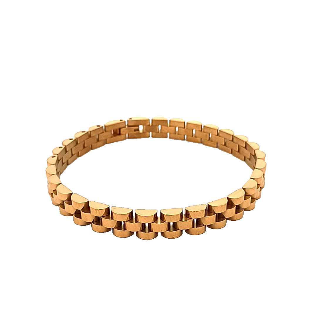 Elegancka złocona bransoletka
